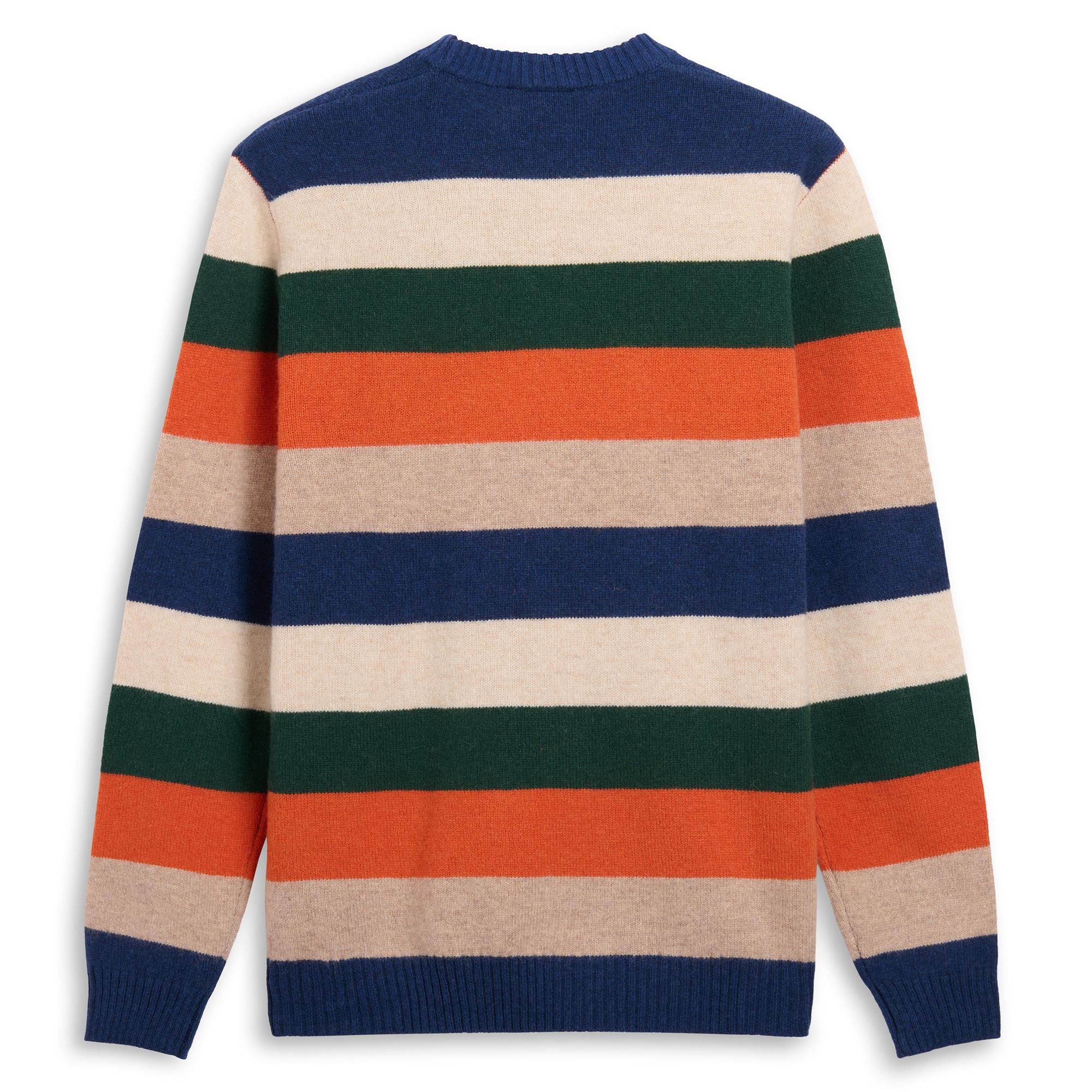 AGASSIE - KNITWEAR - Pull  Over - Man - BLUE IRIS-BEIGE DK-ORANGE DK-GREEN JUNE-BEIGE CLAY - Image 3