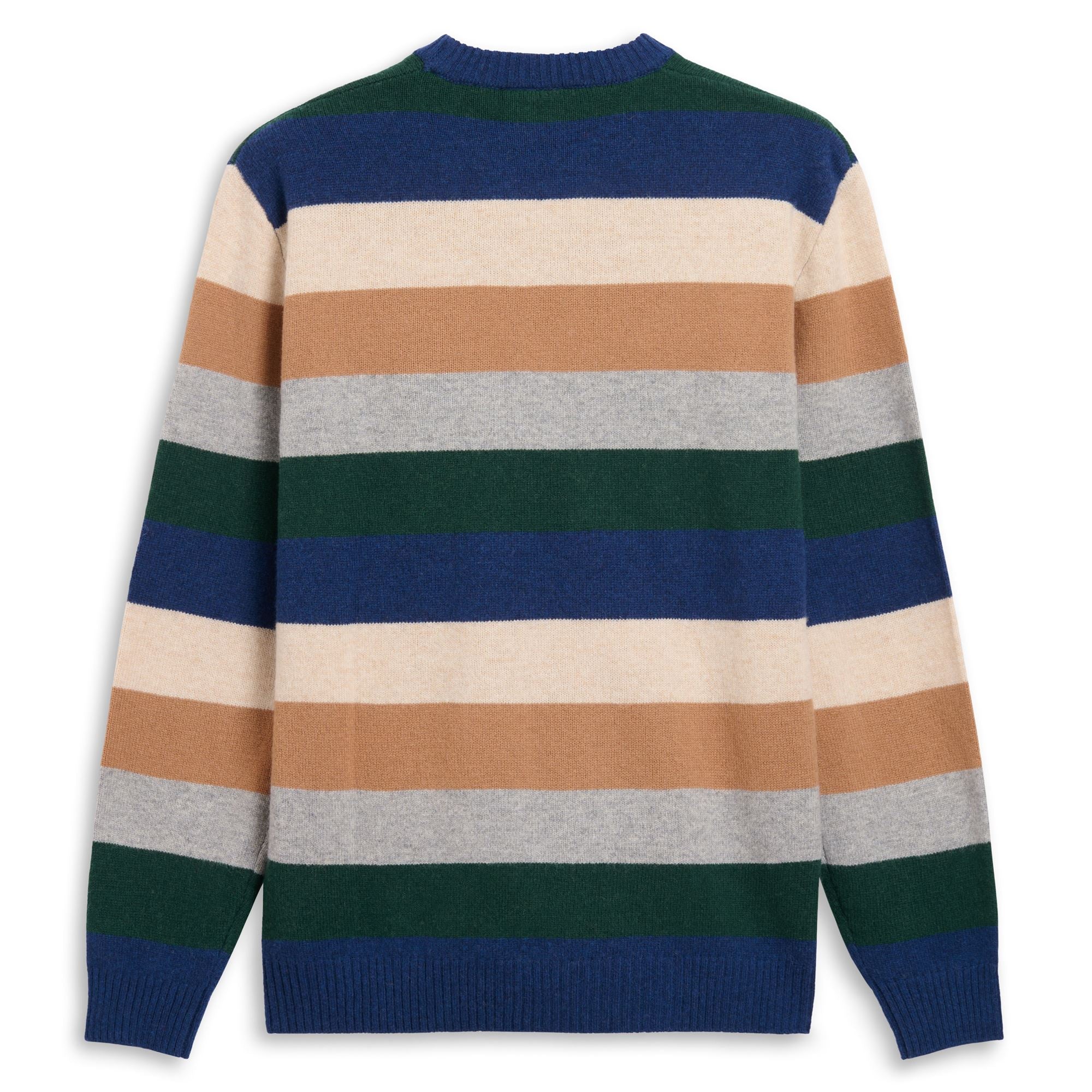 AGASSIE - KNITWEAR - Pull  Over - Man - BLUE IRIS-GREEN JUNE-GREY FROST-BEIGE COFFEE-BEIGE CLAY - Image 3