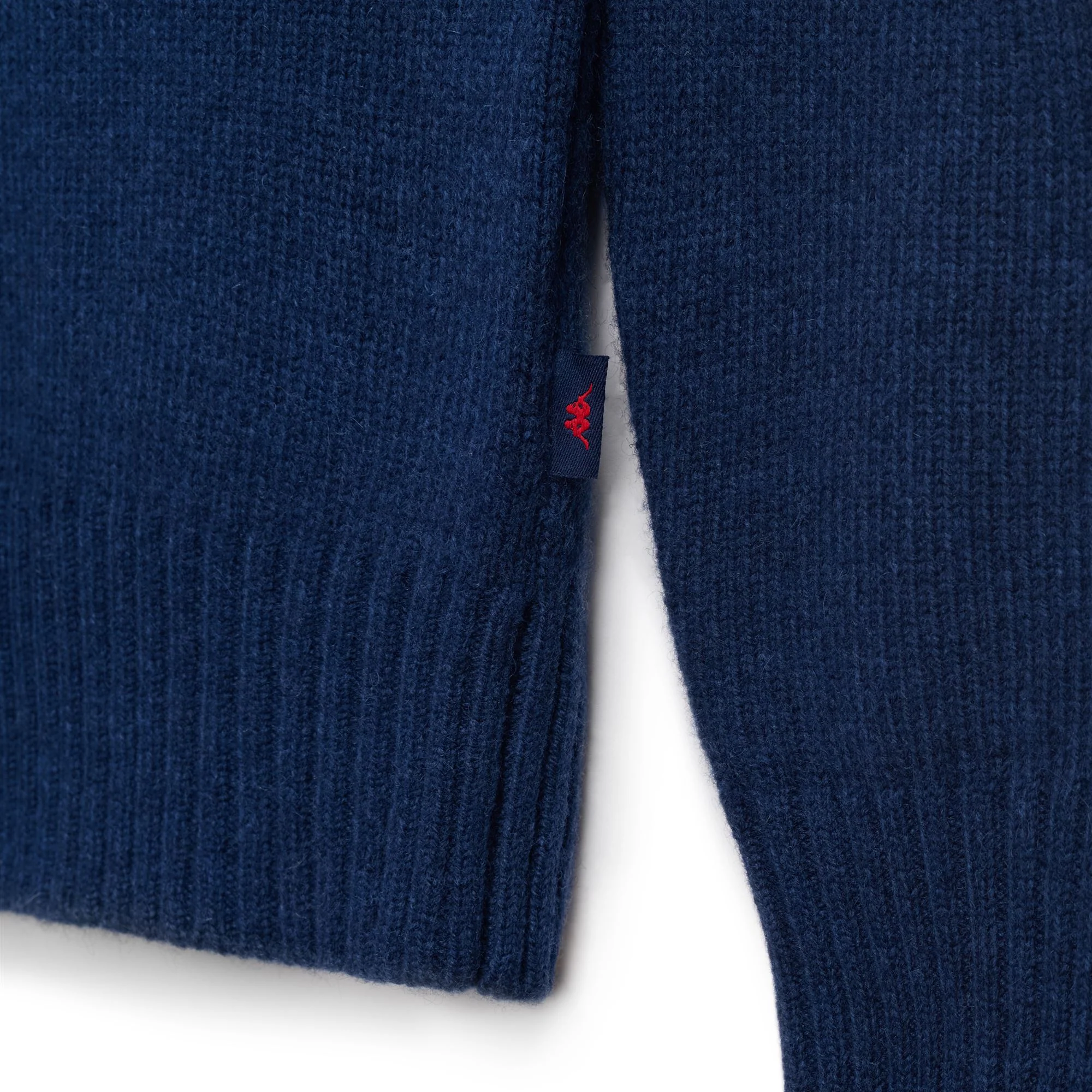AVALON - KNITWEAR - Pull  Over - Man - BLUE IRIS-GREY FROST-GREEN JUNE-WHITE NATURAL - Image 4