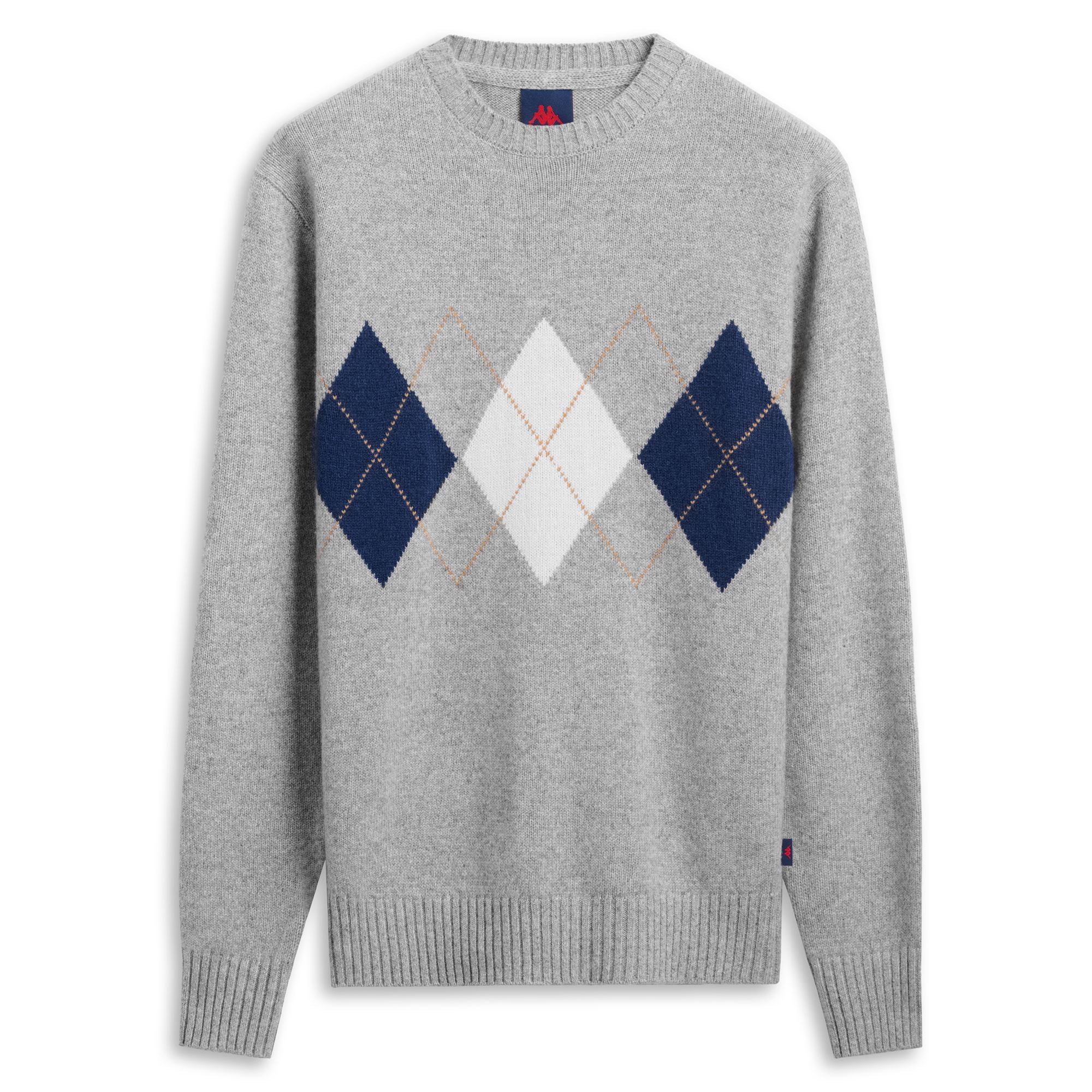 AVALON - KNITWEAR - Pull  Over - Man - GREY FROST-BLUE IRIS-WHITE NATURAL-BEIGE COFFEE - Image 2