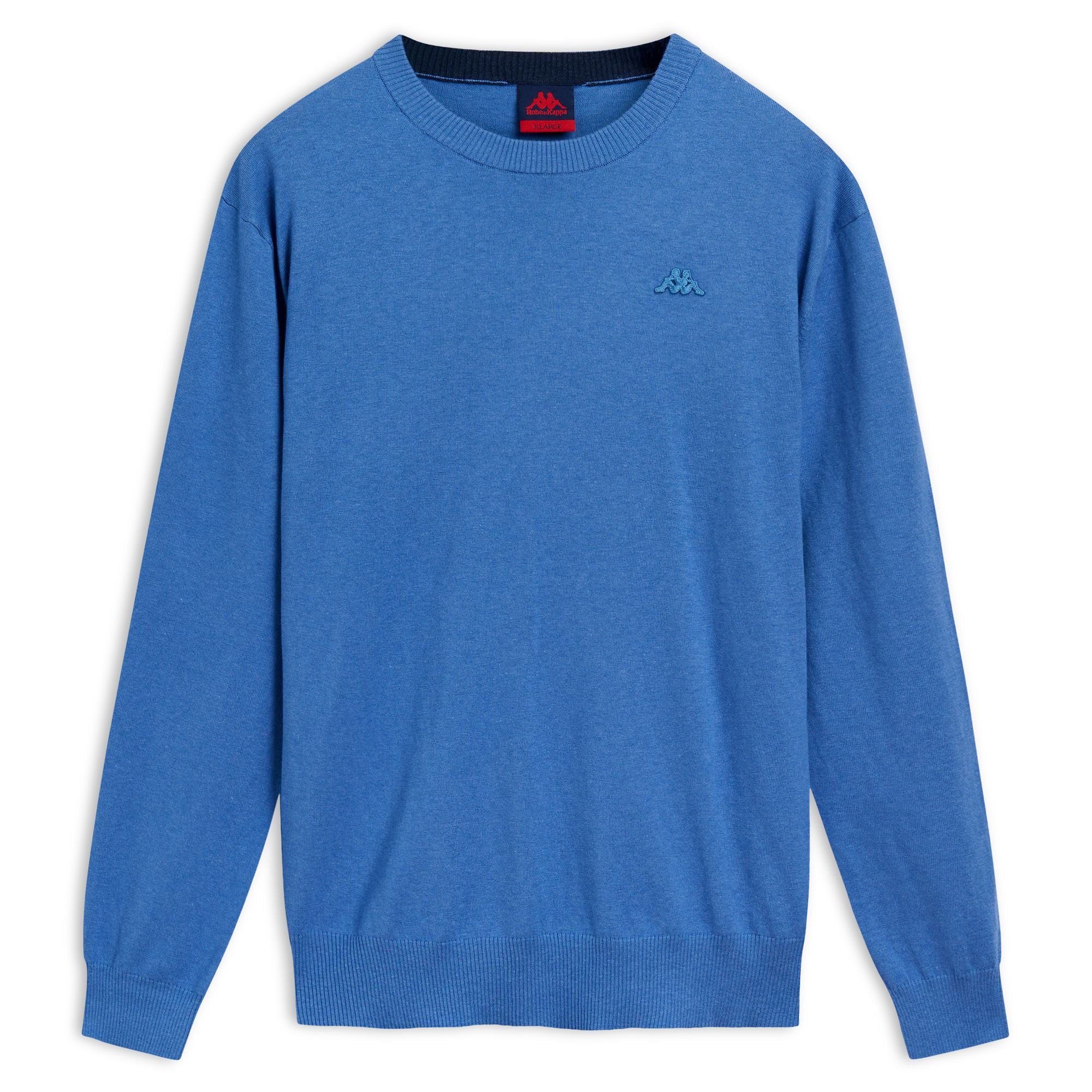 DAMIEN - KNITWEAR - Pull  Over - Man - BLUE ROYAL LT