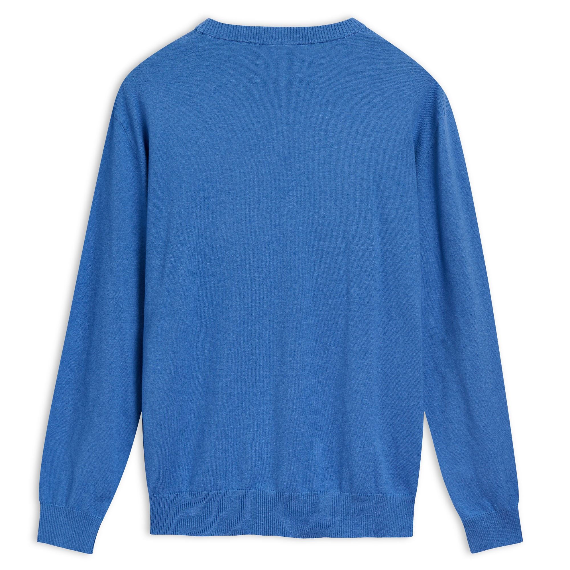 DAMIEN - KNITWEAR - Pull  Over - Man - BLUE ROYAL LT - Image 2