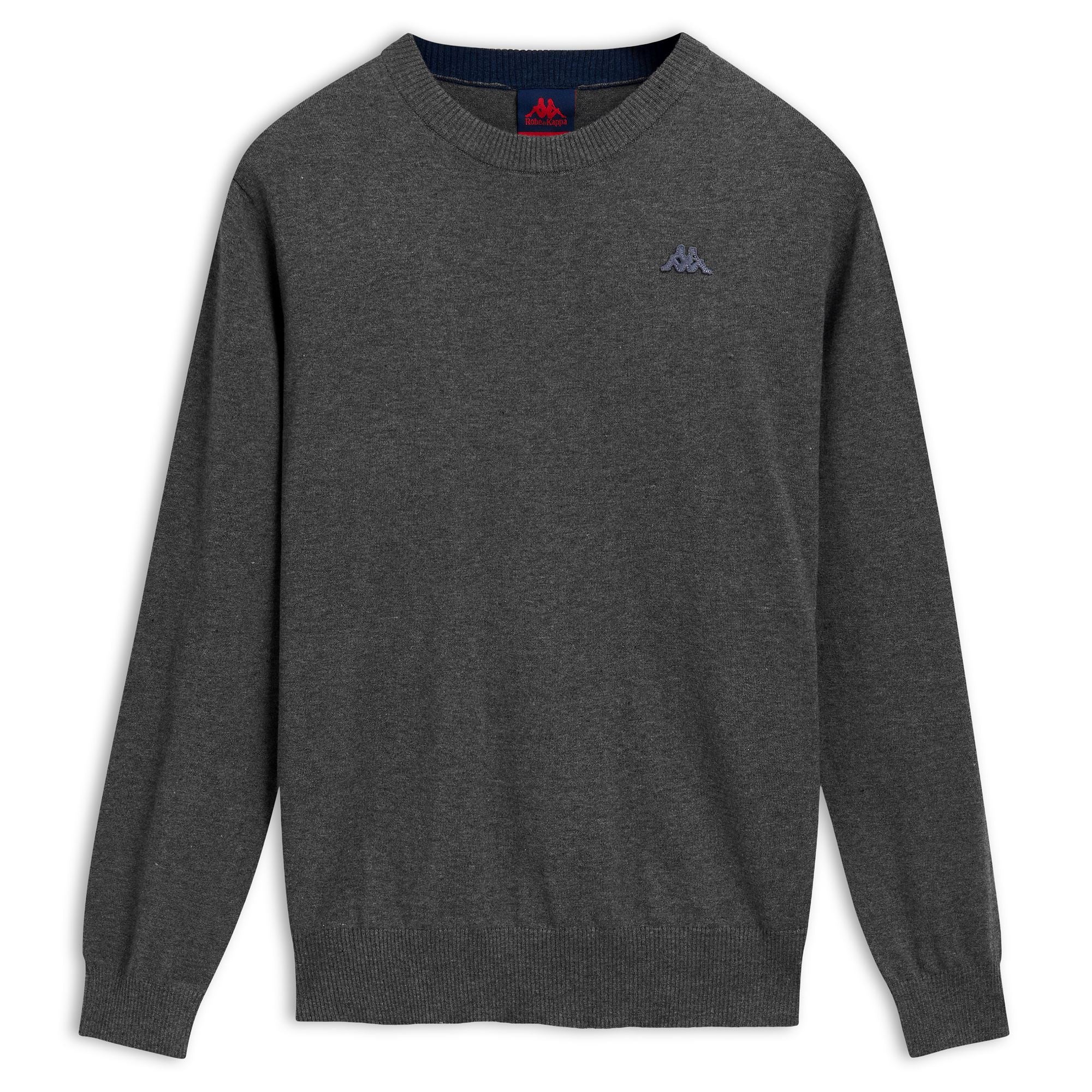 DAMIEN - KNITWEAR - Pull  Over - Man - GREY GUNMETAL