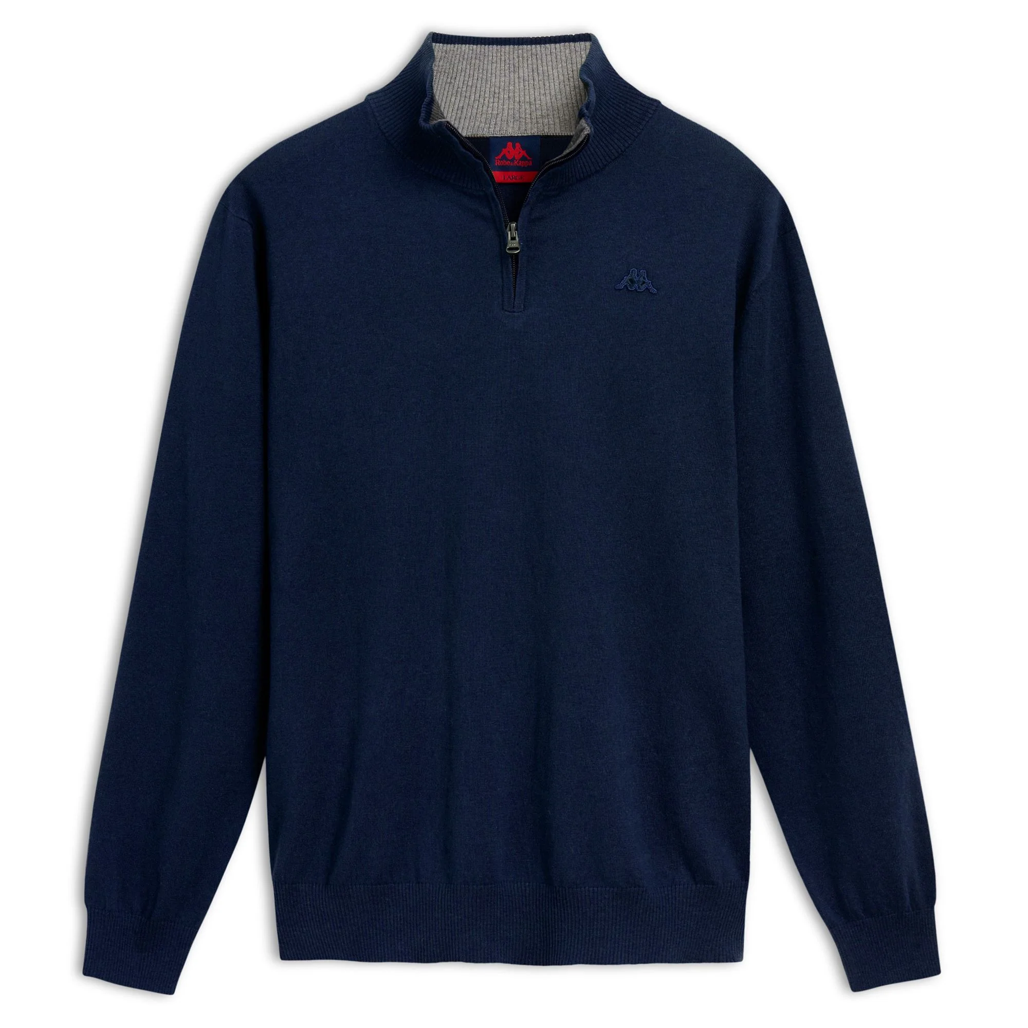 DERMOT - KNITWEAR - Polo - Man - BLUE IRIS