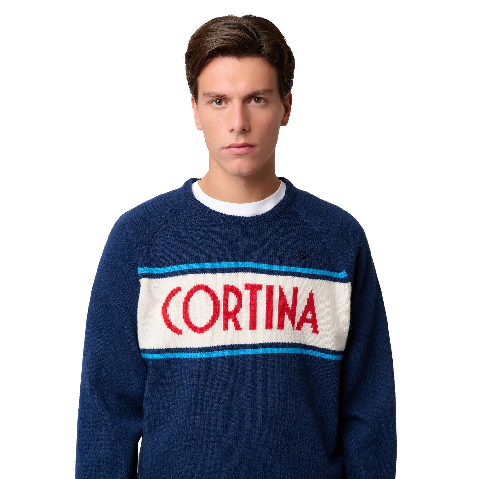 EROI  KNIT CORTINA - KNITWEAR - Jumper - Man - BLUE MARINE-AZURE BLUE-WHITE NATURAL-RED TRUE - Image 6