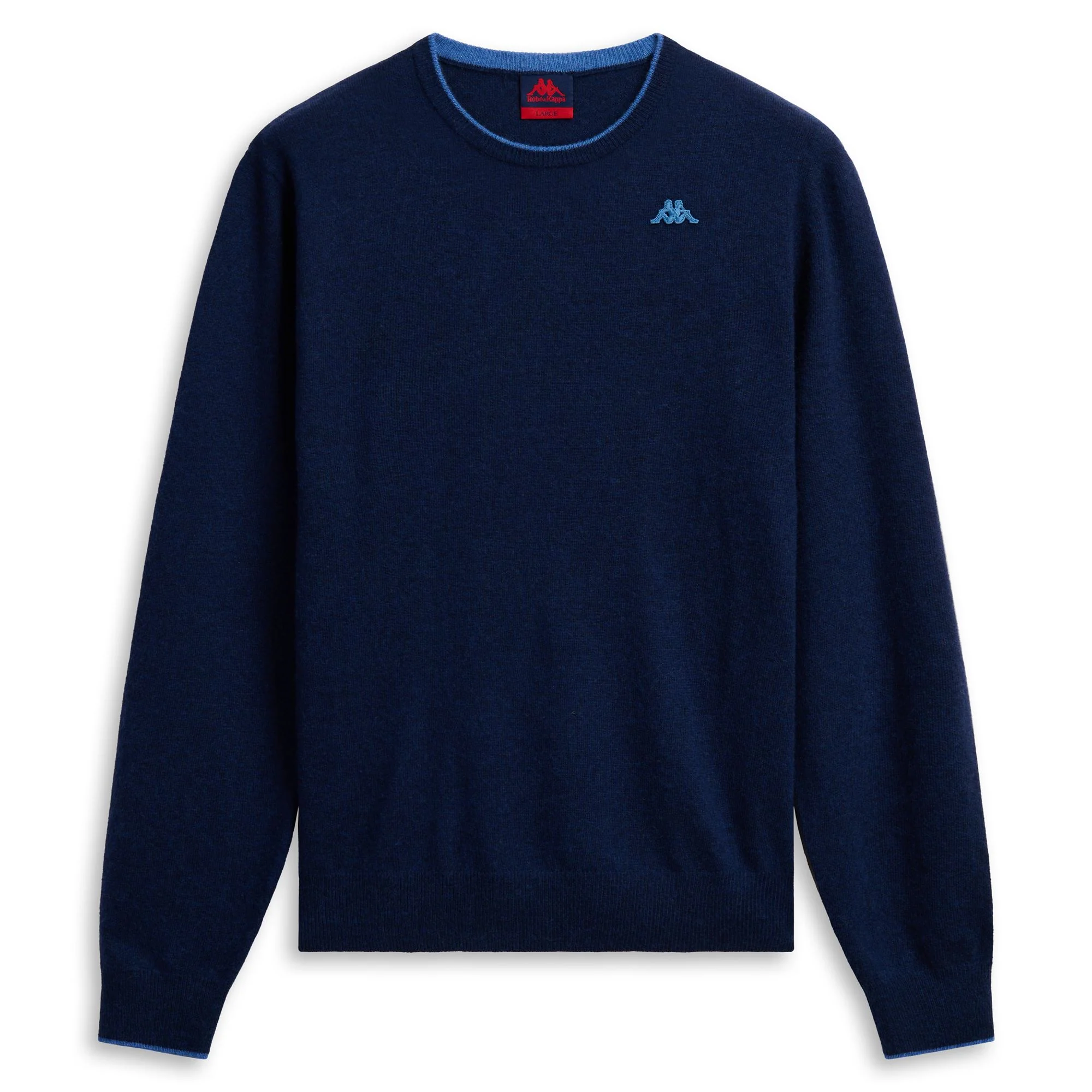 GRAVER - KNITWEAR - Pull Over - Man - BLUE IRIS-BLUE ROYAL LT - Image 2