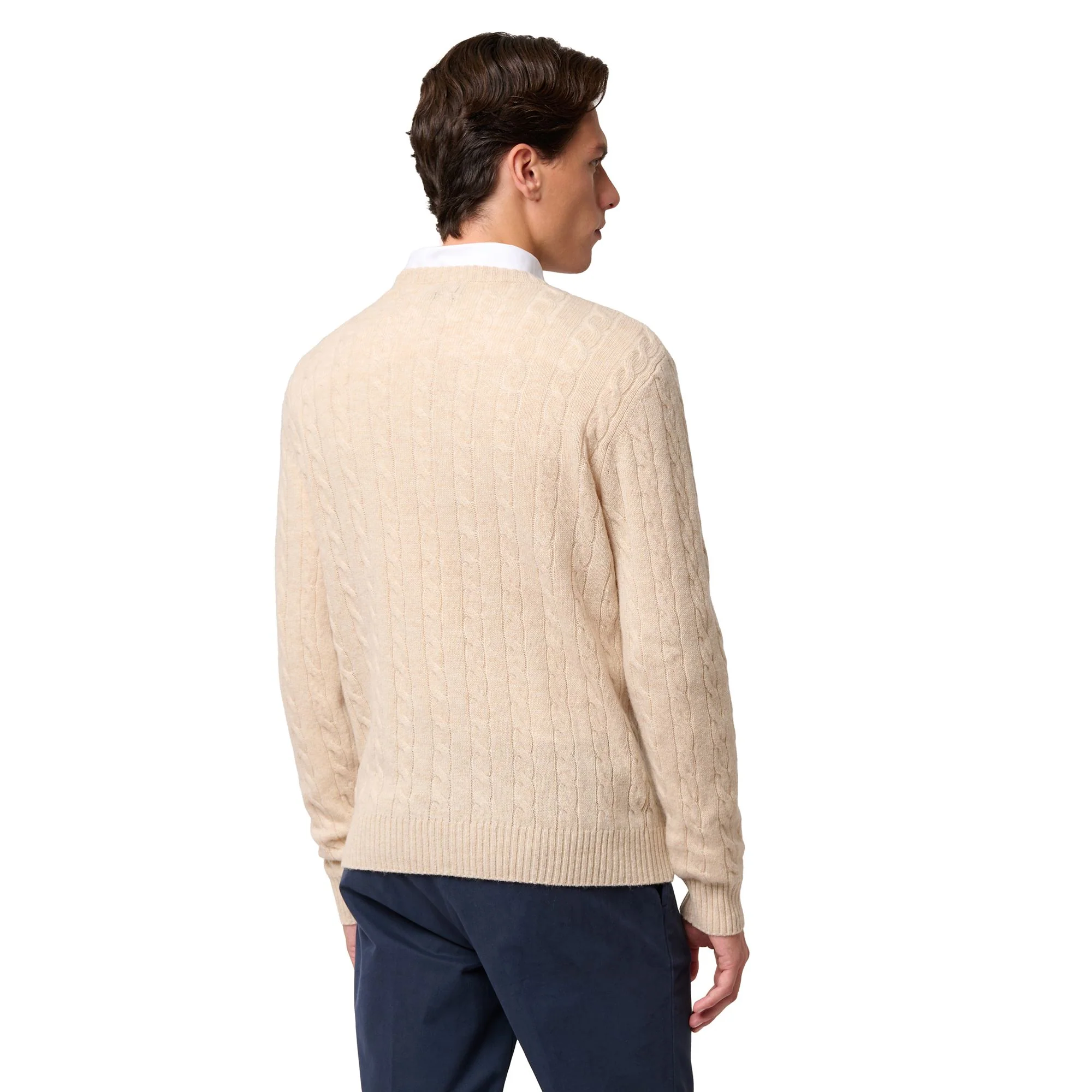 HERBIE - KNITWEAR - Pull  Over - Man - BEIGE CLAY - Image 5