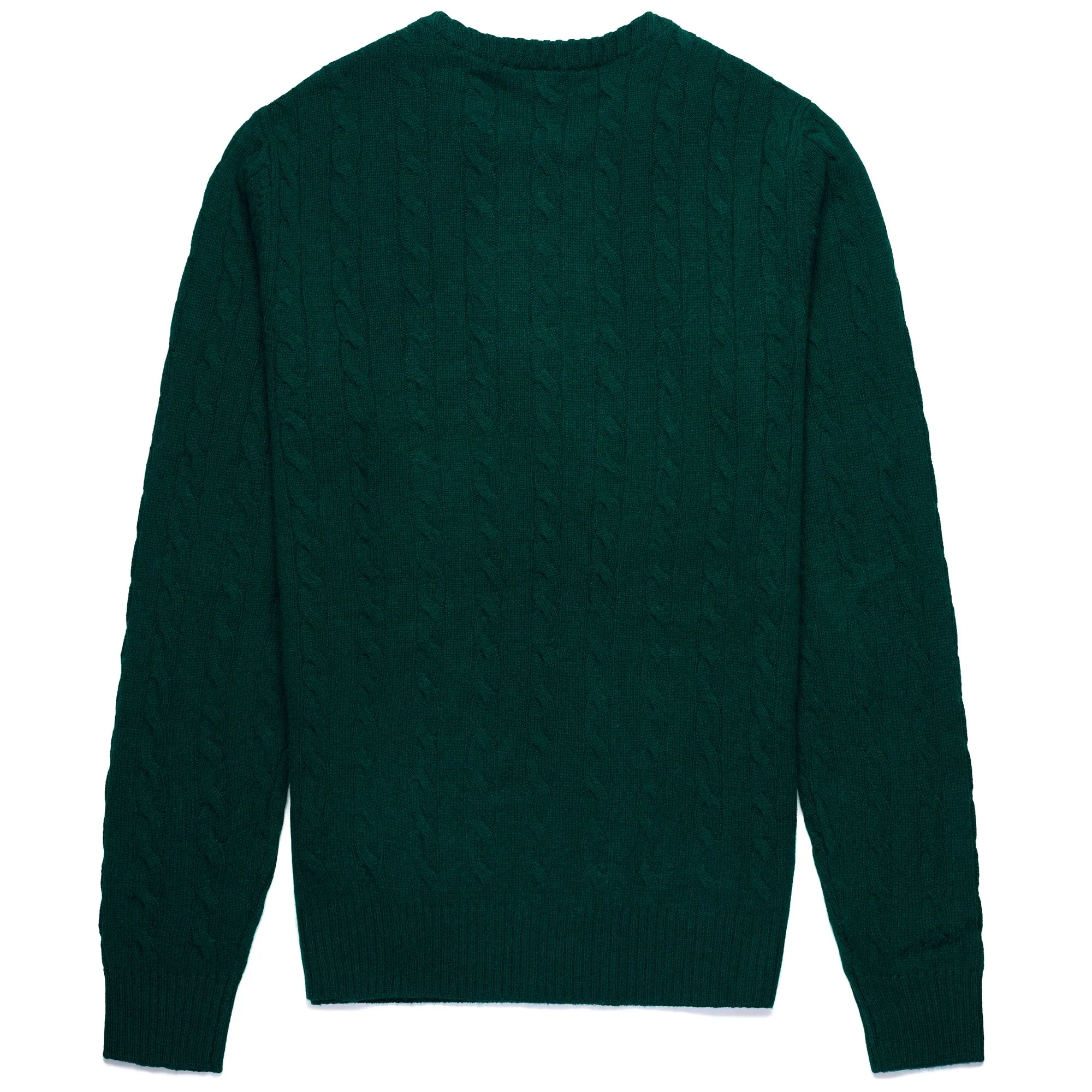 HERBIE - KNITWEAR - Pull  Over - Man - GREEN DK RAIN - Image 2