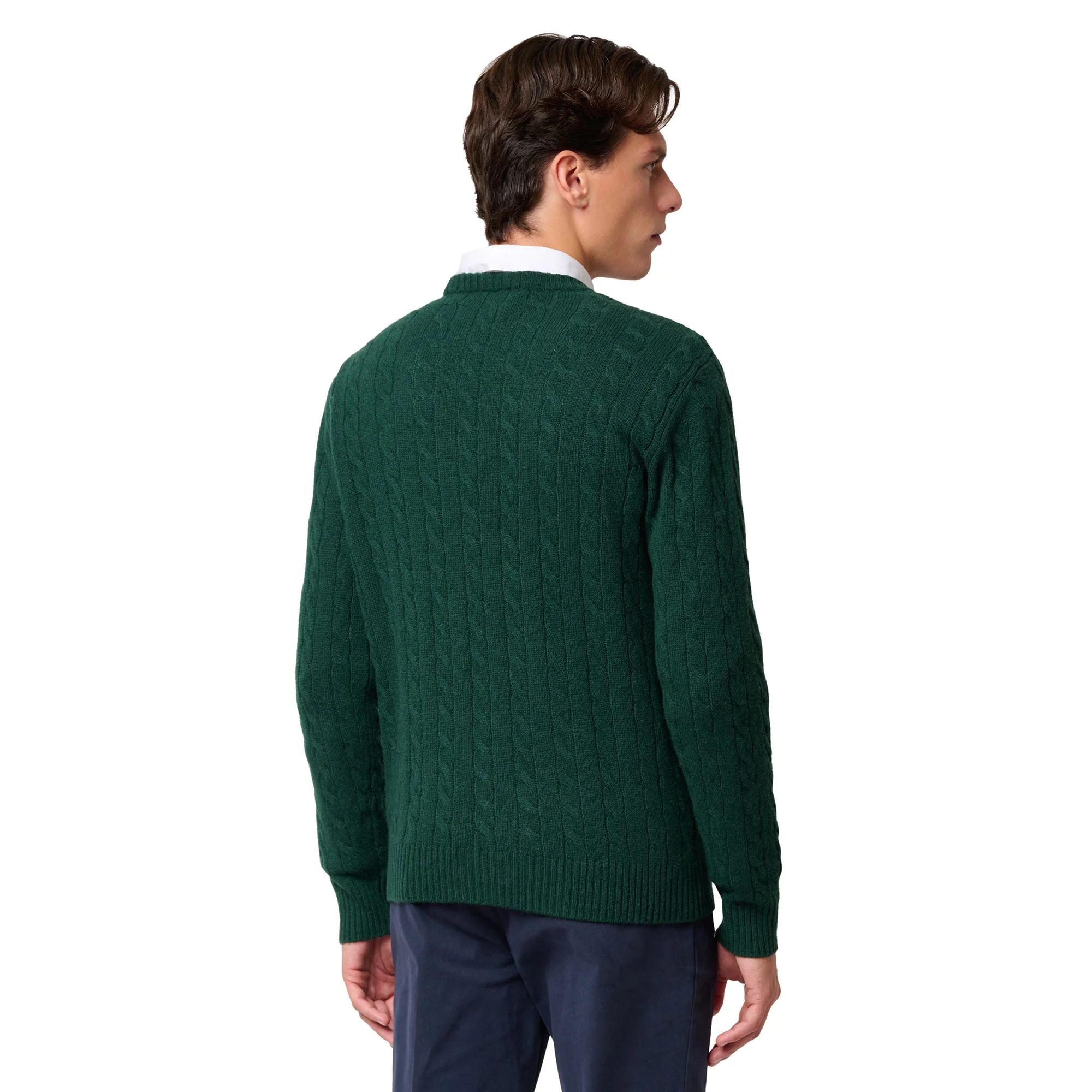 HERBIE - KNITWEAR - Pull  Over - Man - GREEN JUNE - Image 5