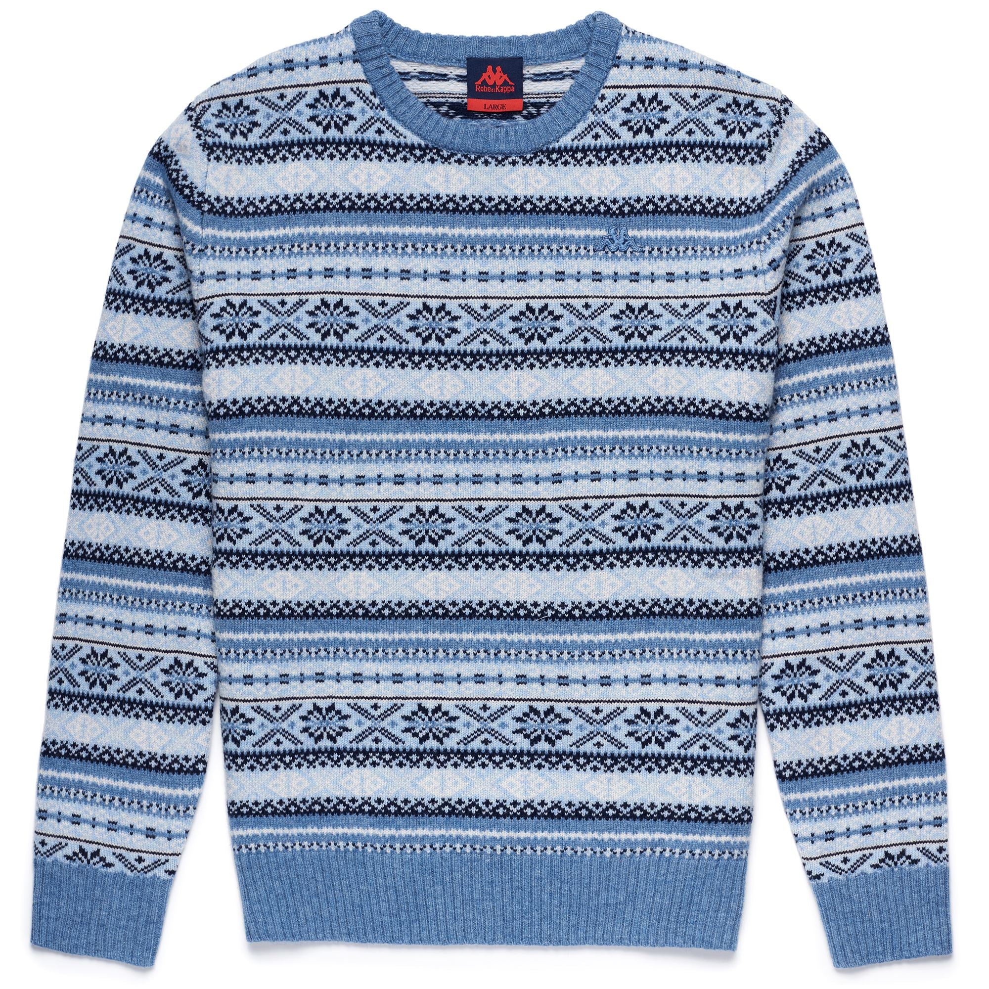 JARRKO - KNITWEAR - Pull  Over - Man - BLUE STONEWASH-BLUE NIGHT SKY-BLUE BEACH-BEIGE  MOONBEAM