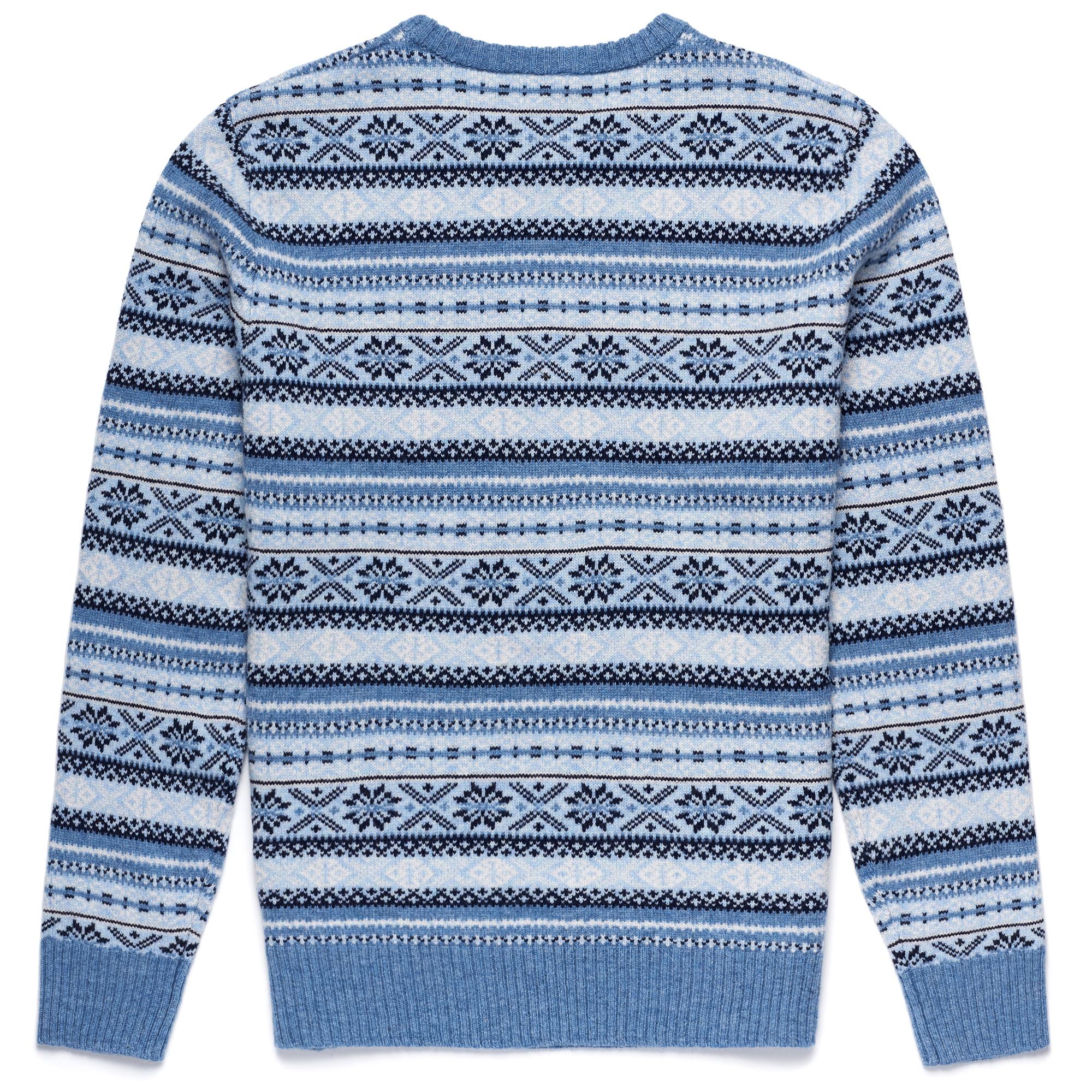 JARRKO - KNITWEAR - Pull  Over - Man - BLUE STONEWASH-BLUE NIGHT SKY-BLUE BEACH-BEIGE  MOONBEAM - Image 2