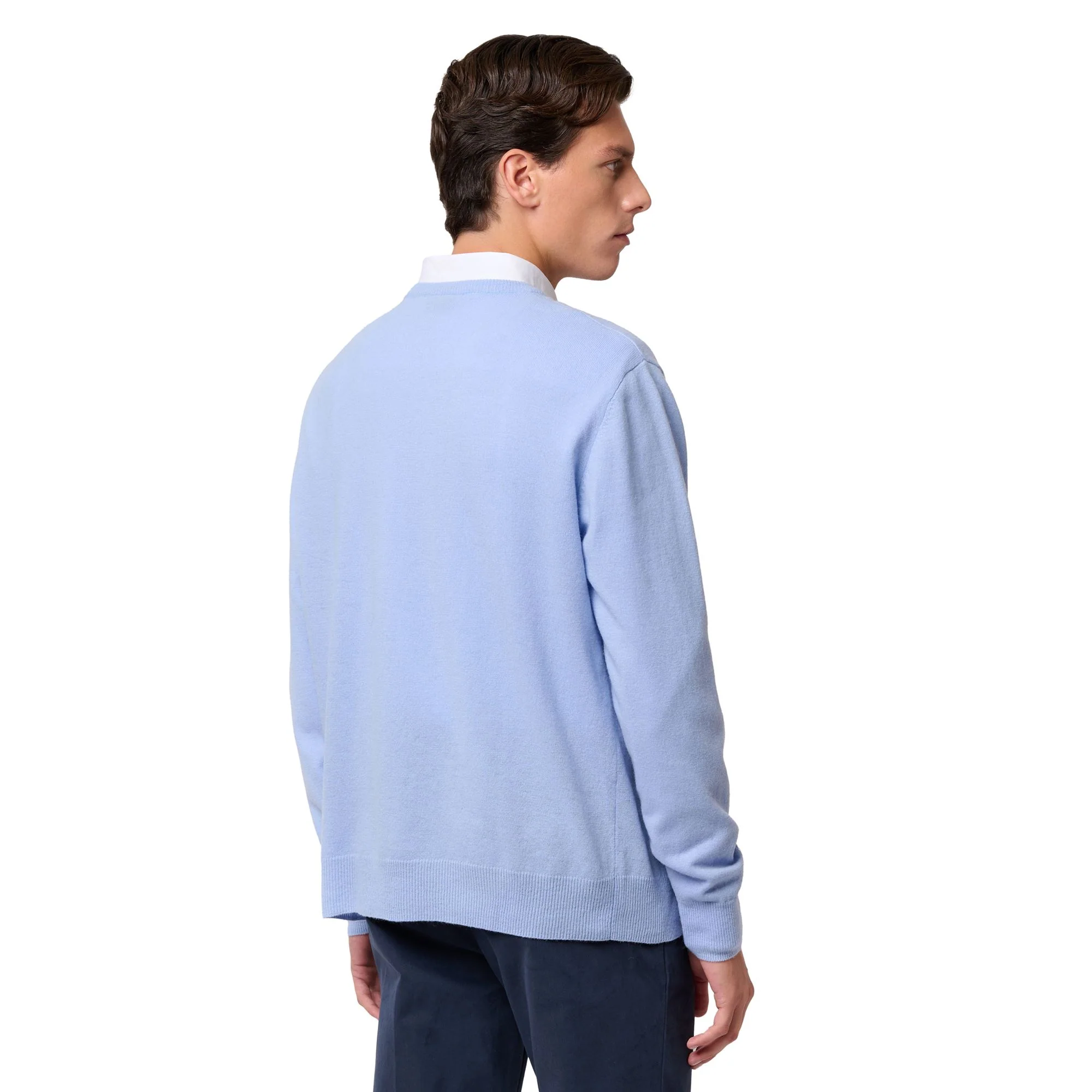LAMB BIMBEREKE - KNITWEAR - Pull  Over - Man - AZURE DAYLIGHT - Image 5