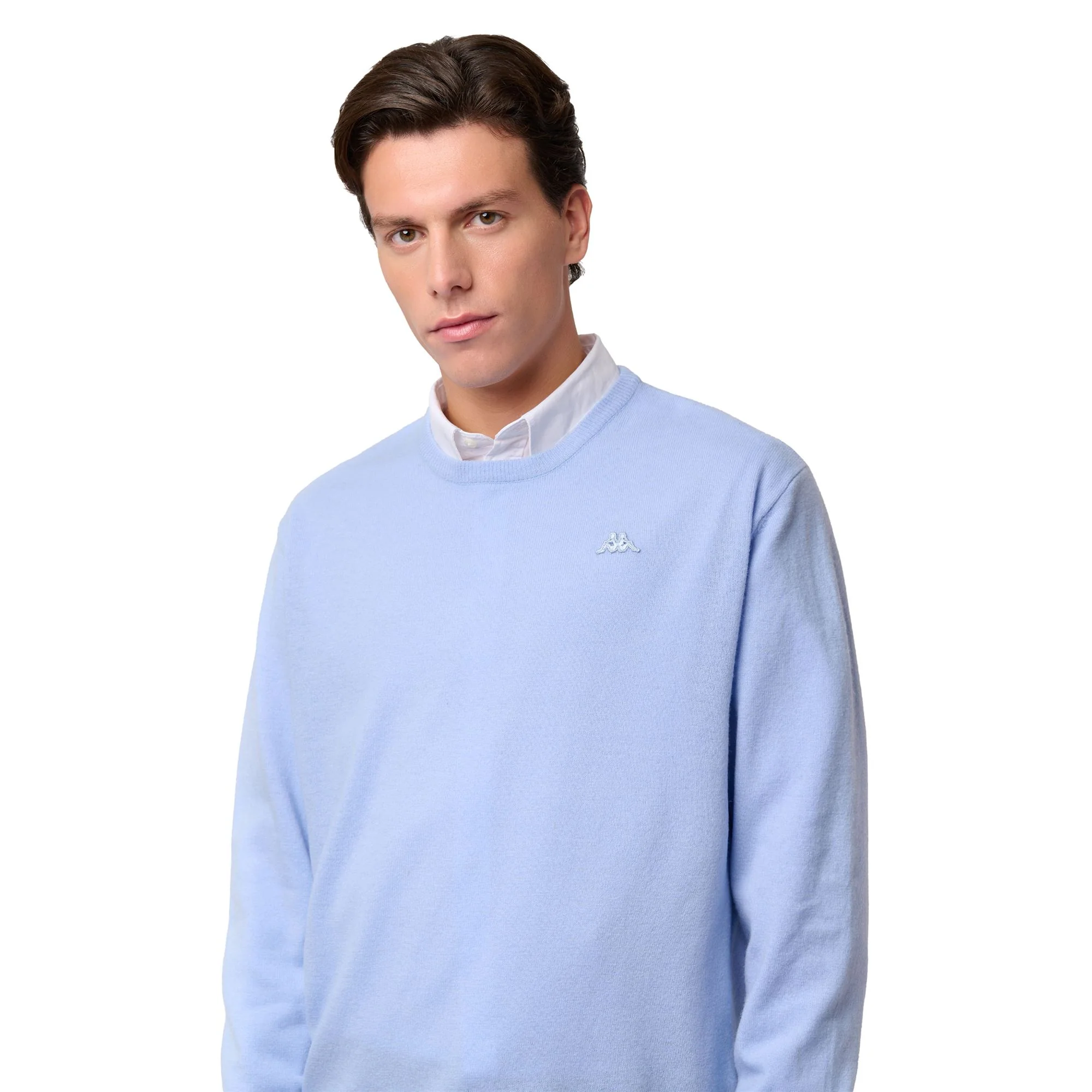 LAMB BIMBEREKE - KNITWEAR - Pull  Over - Man - AZURE DAYLIGHT - Image 6