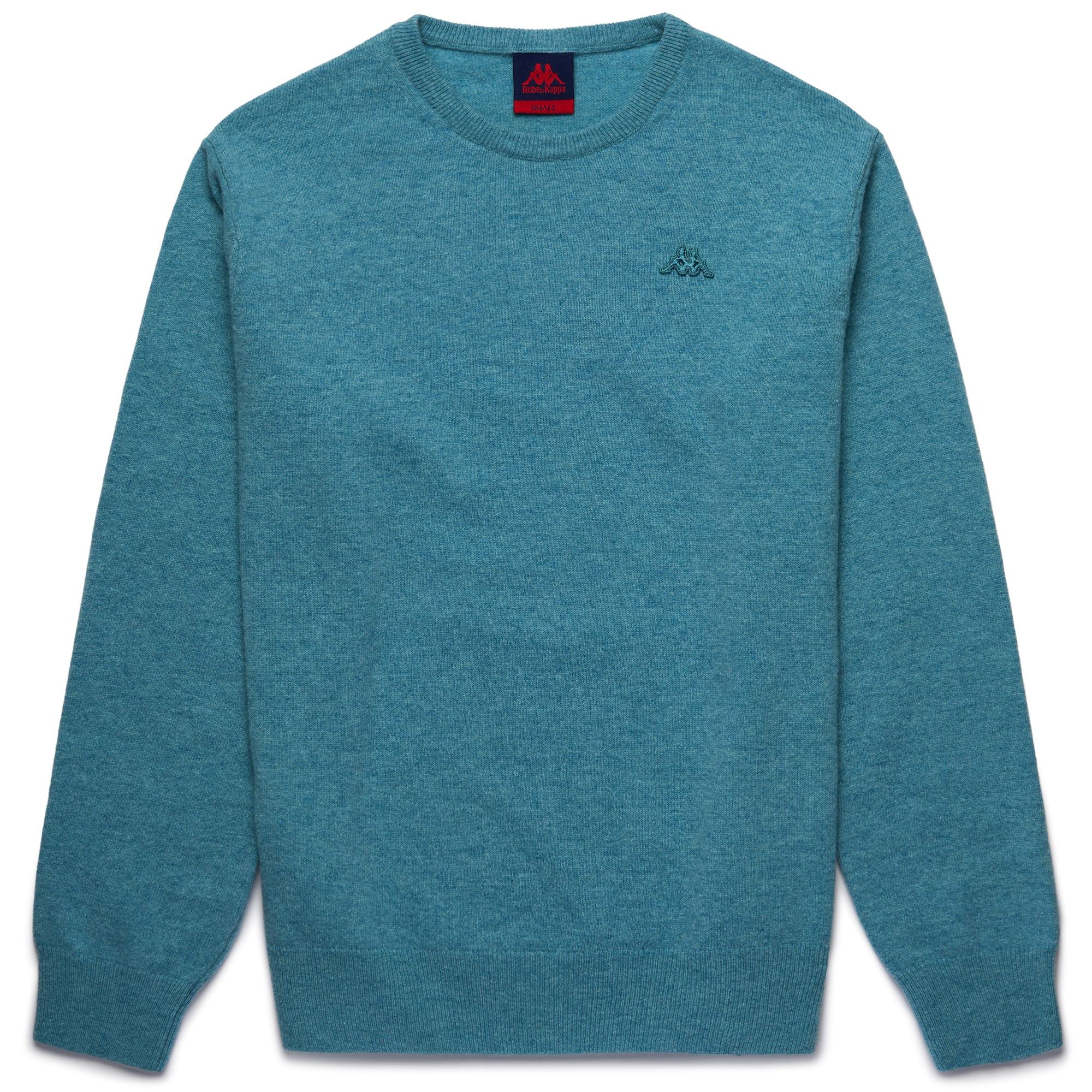 LAMB BIMBEREKE - KNITWEAR - Pull  Over - Man - AZURE DIRTY