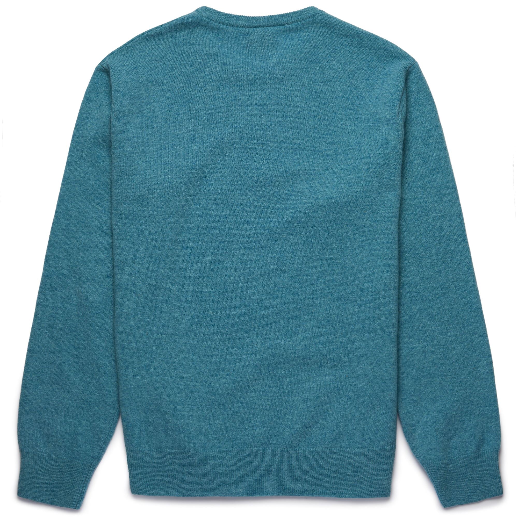 LAMB BIMBEREKE - KNITWEAR - Pull  Over - Man - AZURE DIRTY - Image 2