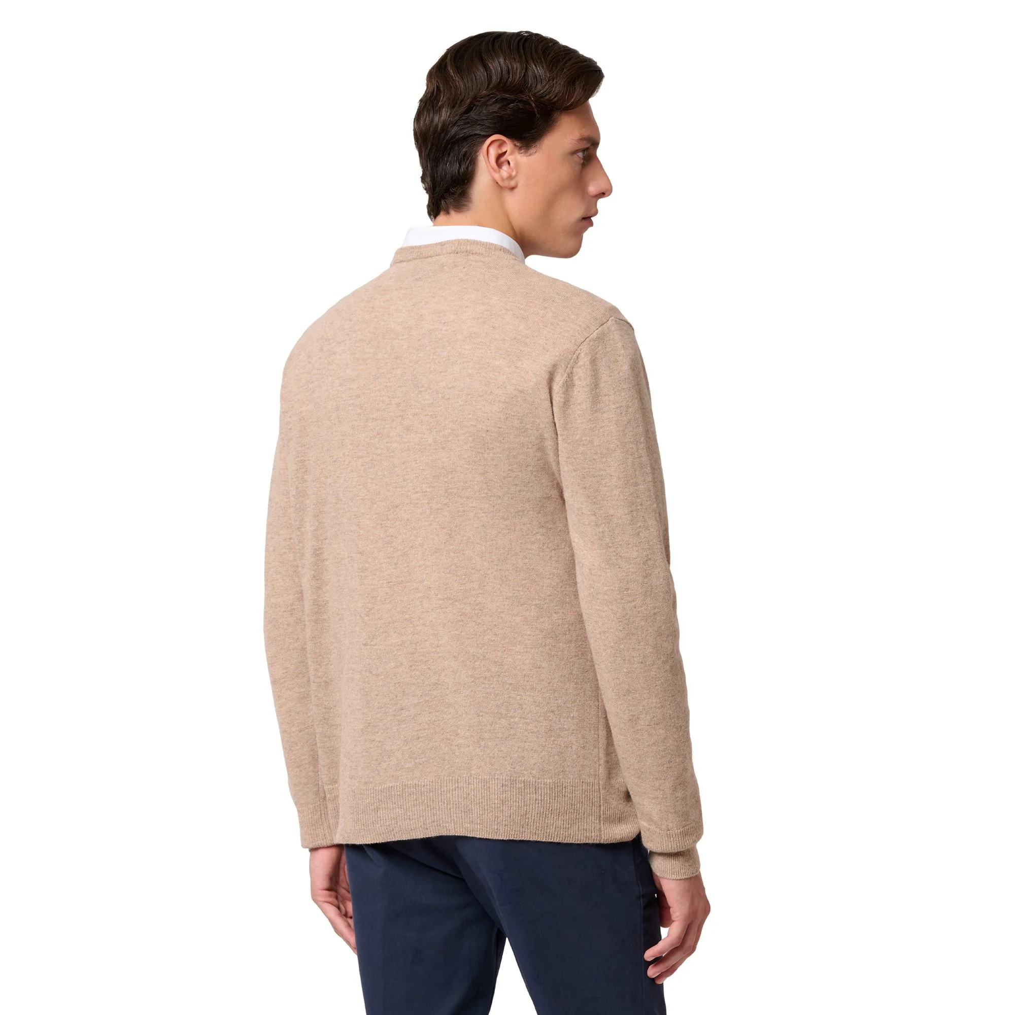 LAMB BIMBEREKE - KNITWEAR - Pull  Over - Man - BEIGE DK - Image 5
