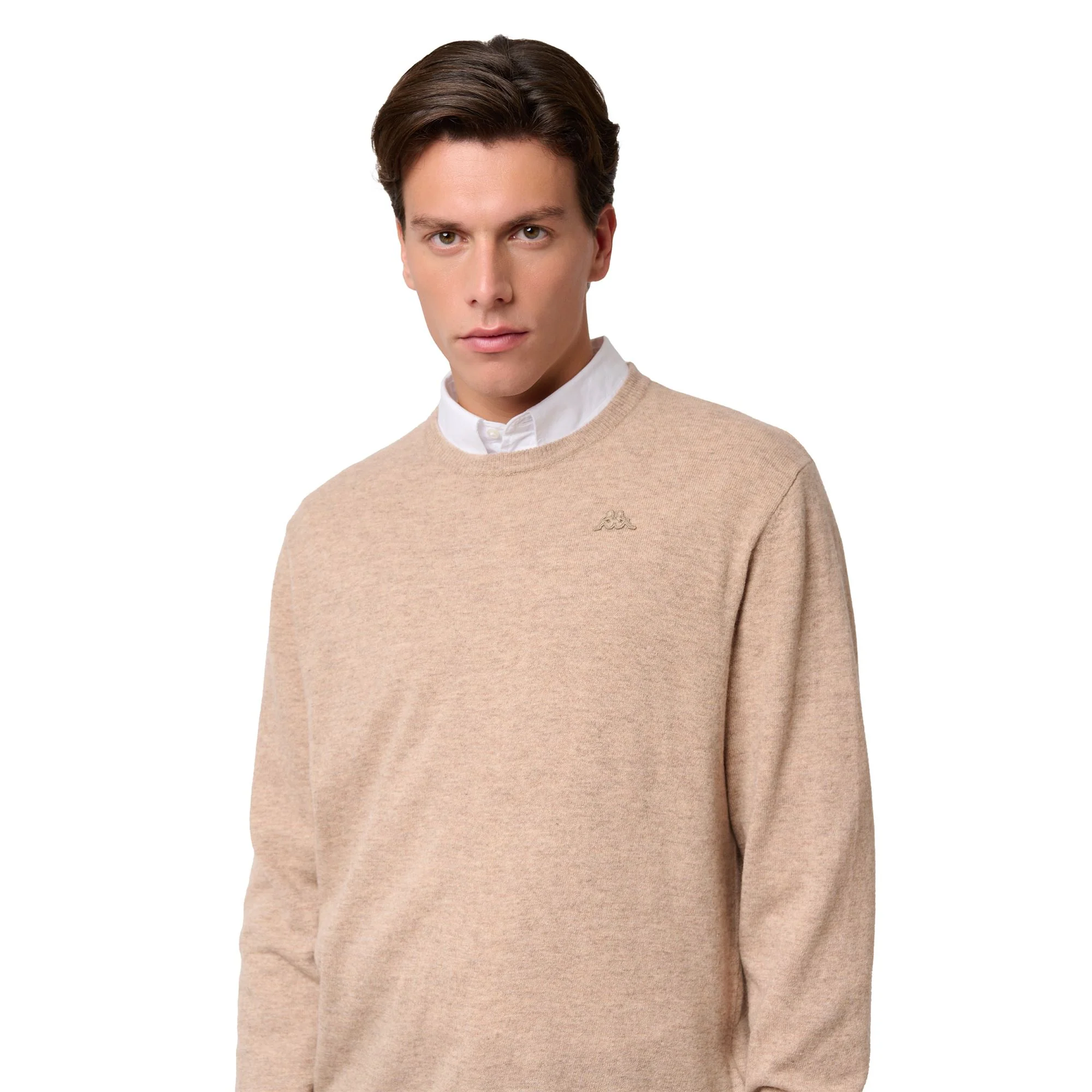 LAMB BIMBEREKE - KNITWEAR - Pull  Over - Man - BEIGE DK - Image 6
