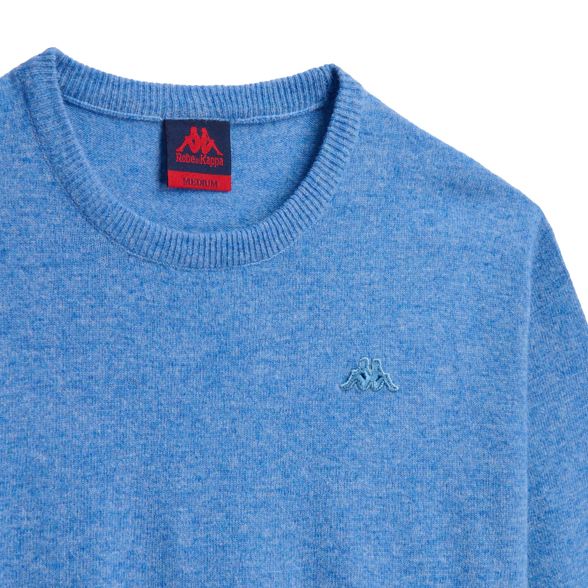 LAMB BIMBEREKE - KNITWEAR - Pull  Over - Man - BLUE SMOKED - Image 4