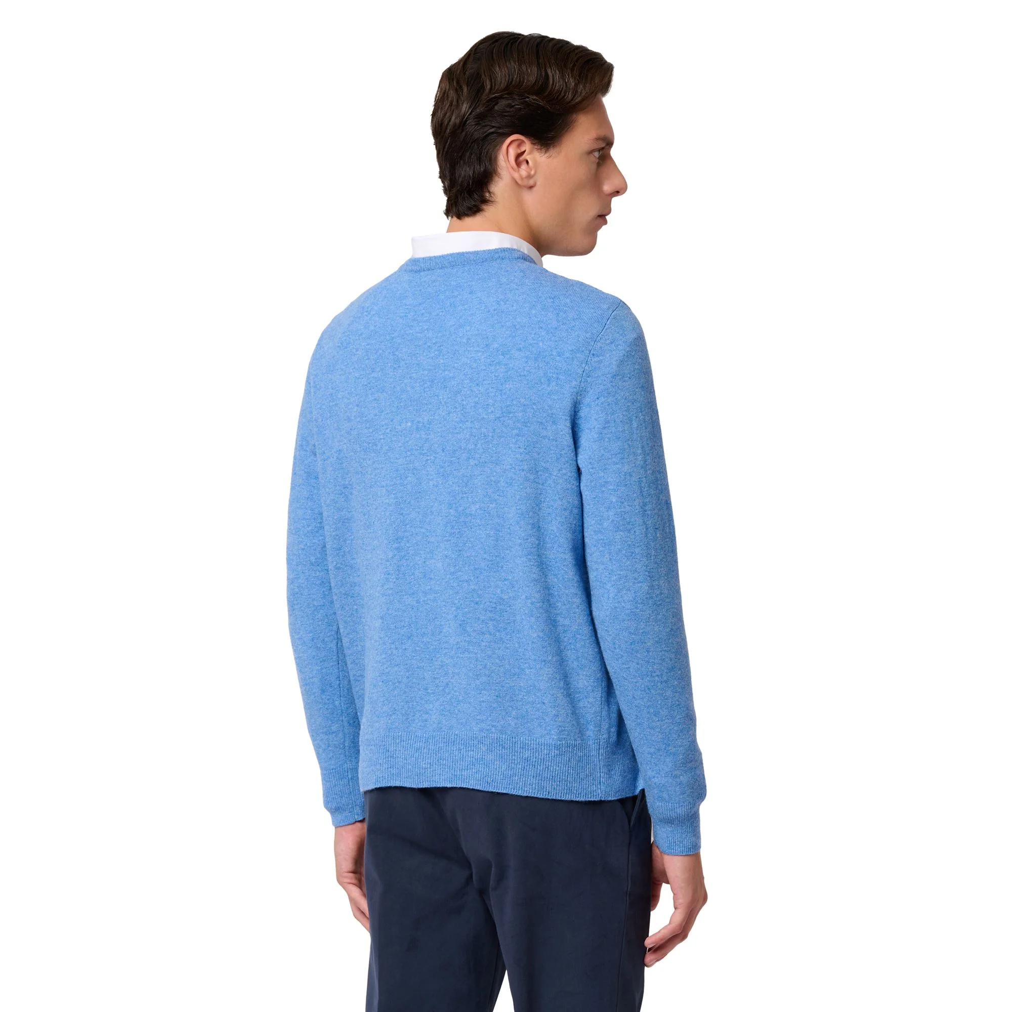 LAMB BIMBEREKE - KNITWEAR - Pull  Over - Man - BLUE SMOKED - Image 5