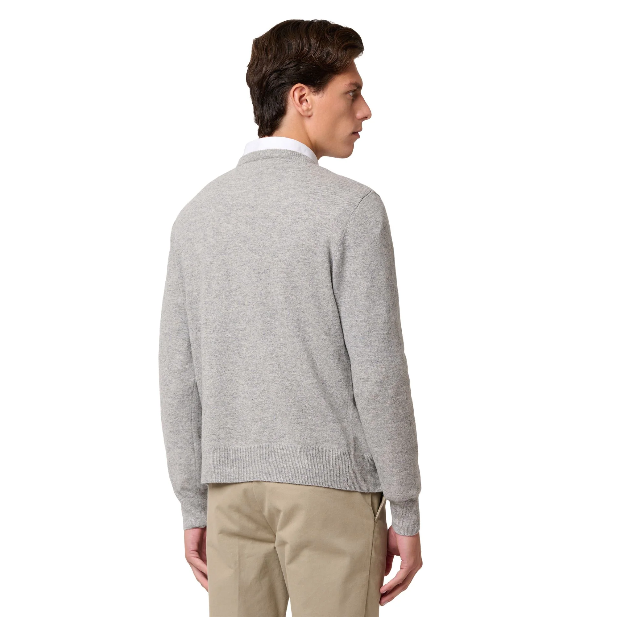 LAMB BIMBEREKE - KNITWEAR - Pull  Over - Man - GREY FROST - Image 5