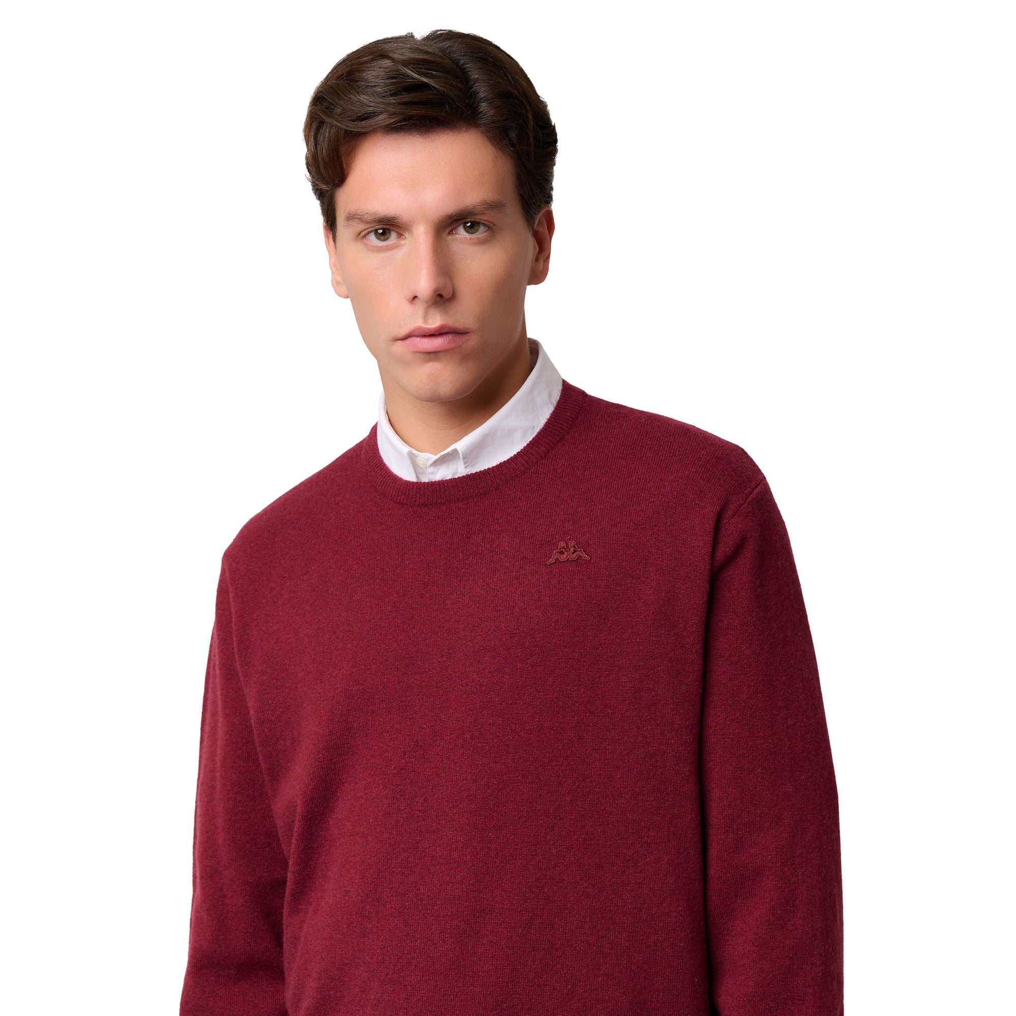 LAMB BIMBEREKE - KNITWEAR - Pull  Over - Man - RED POMEGRANATE - Image 6