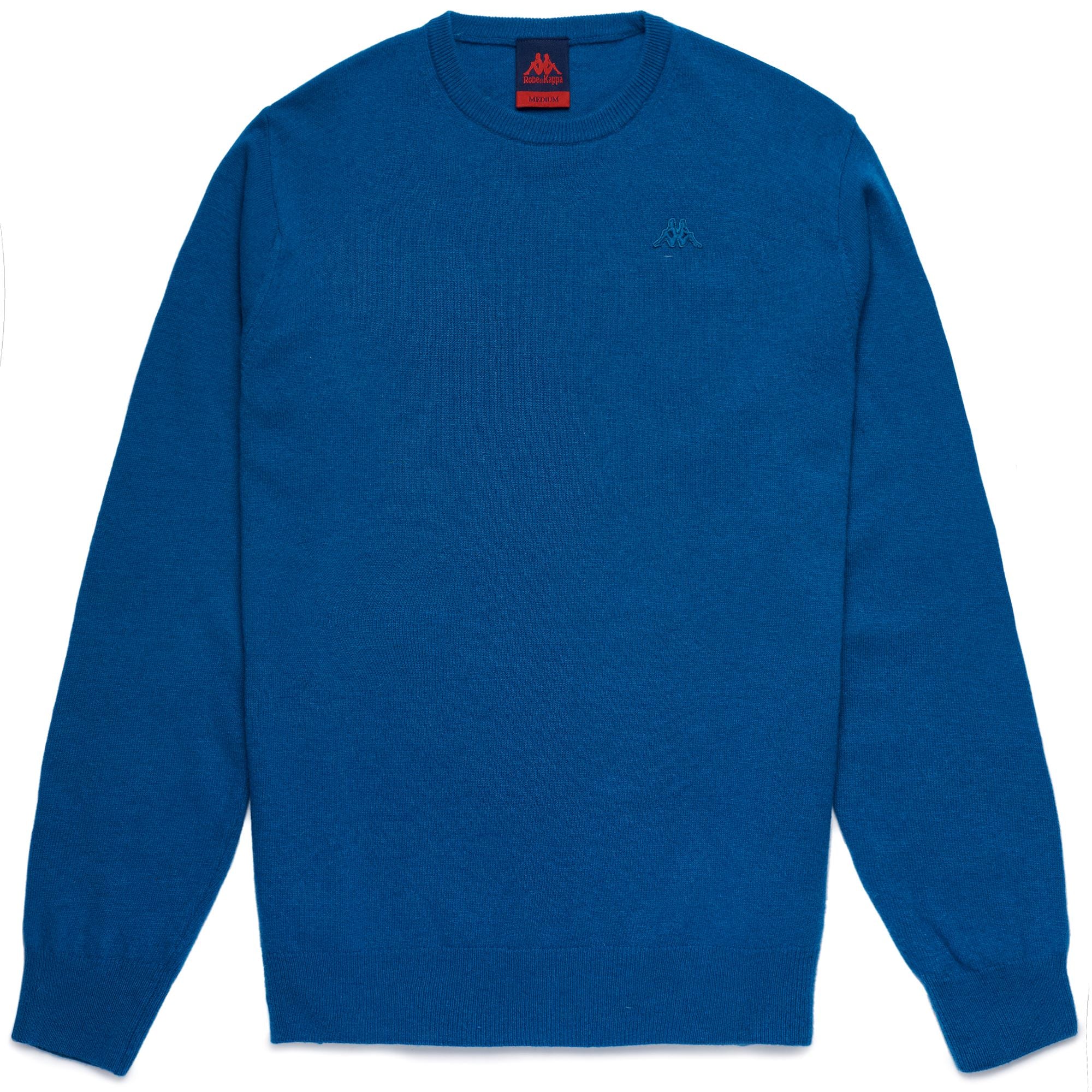 LAMB BIMBEREKE - KNITWEAR - Pull  Over - Man - TURQUOISE DK OCEAN