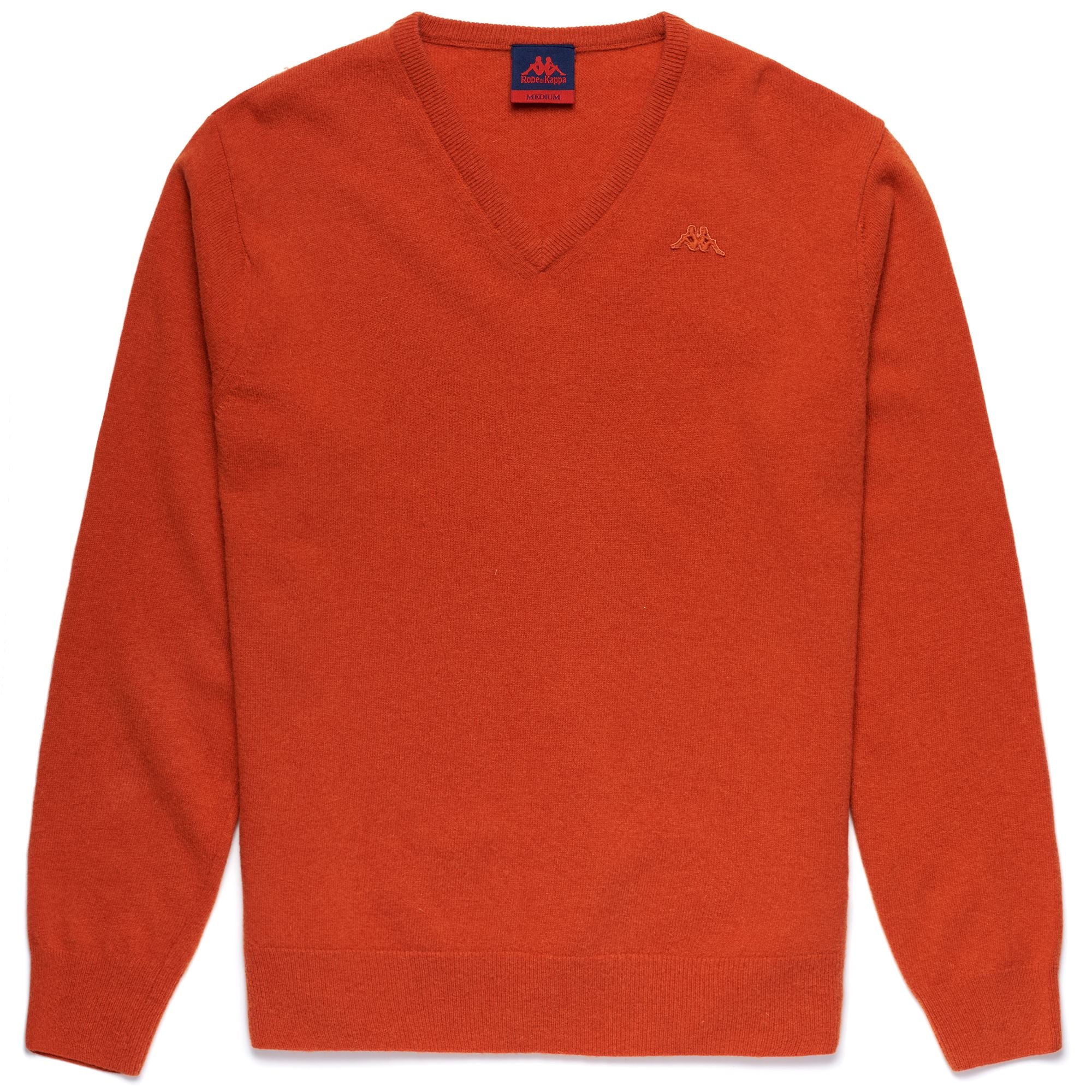 LAMB BLEIBURG - KNITWEAR - Pull Over - Man - ORANGE DK
