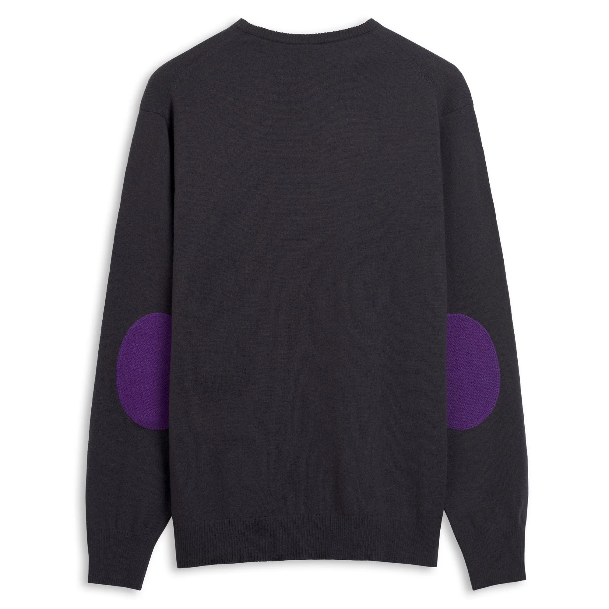 LEILO FIORENTINA - KNITWEAR - Pull  Over - Man - BLACK GREYISH-VIOLET INDIGO - Image 2