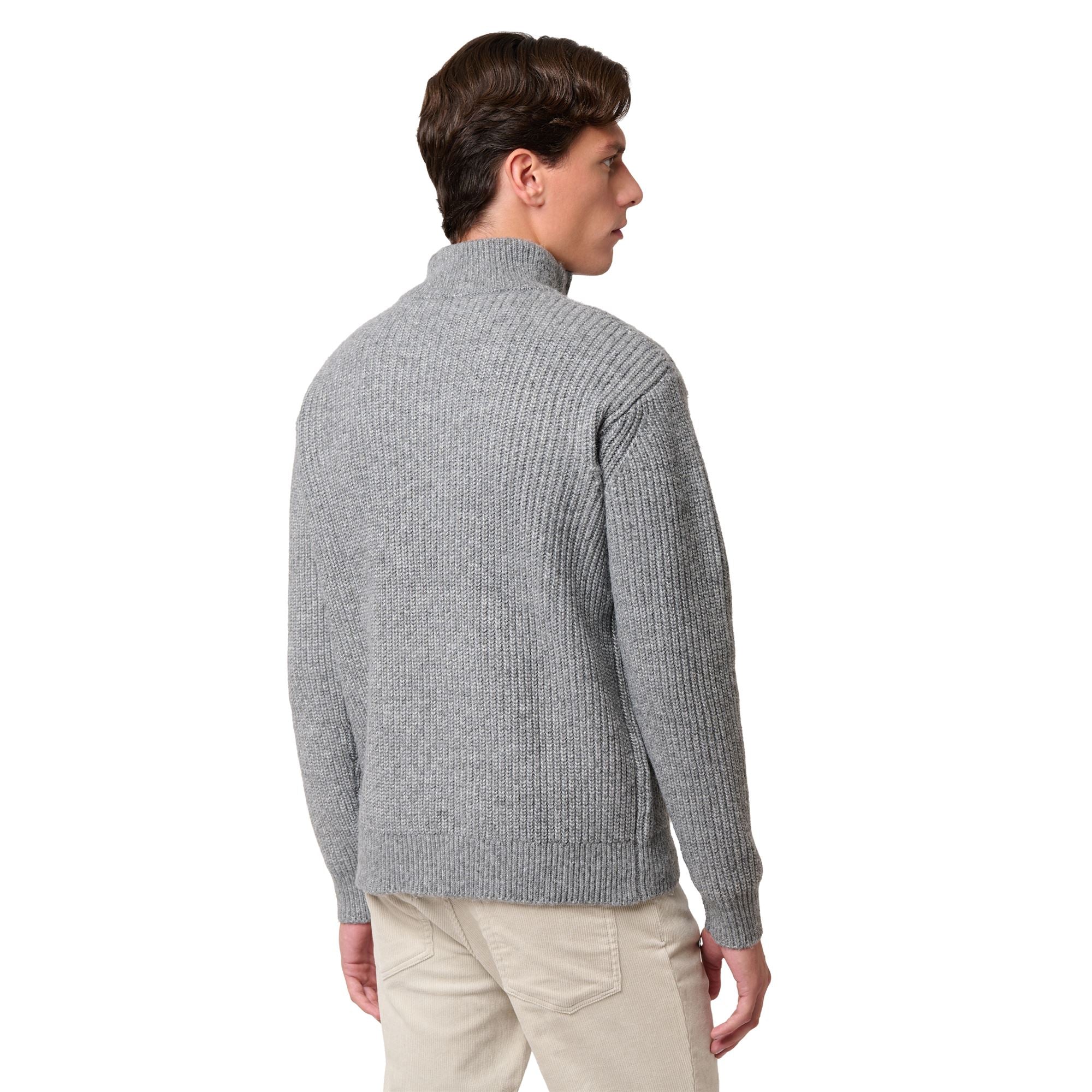 MIES - KNITWEAR - Polo - Man - GREY GUNMETAL - Image 5