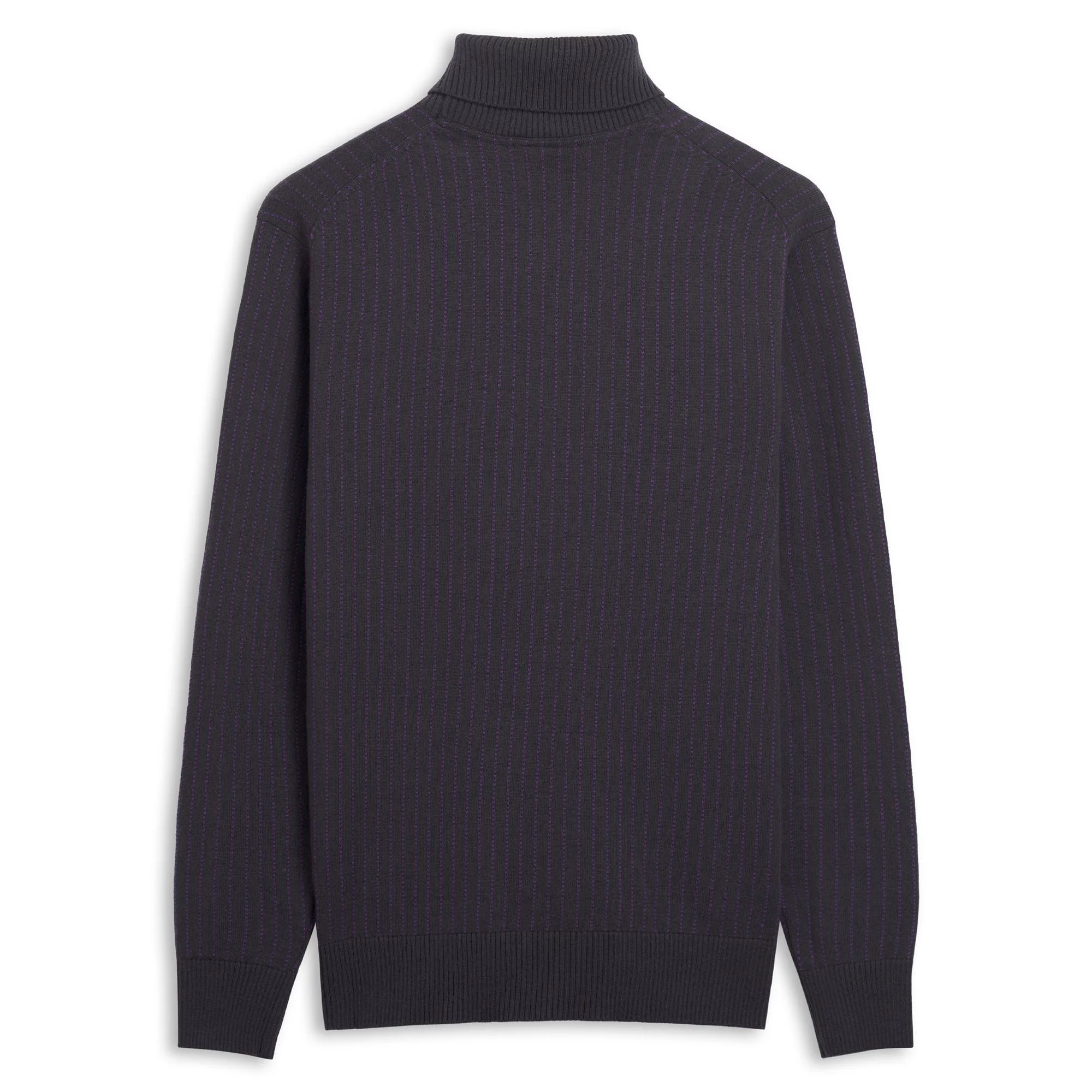 NAUSER FIORENTINA - KNITWEAR - Pull  Over - Man - BLACK GREYISH-VIOLET INDIGO - Image 2