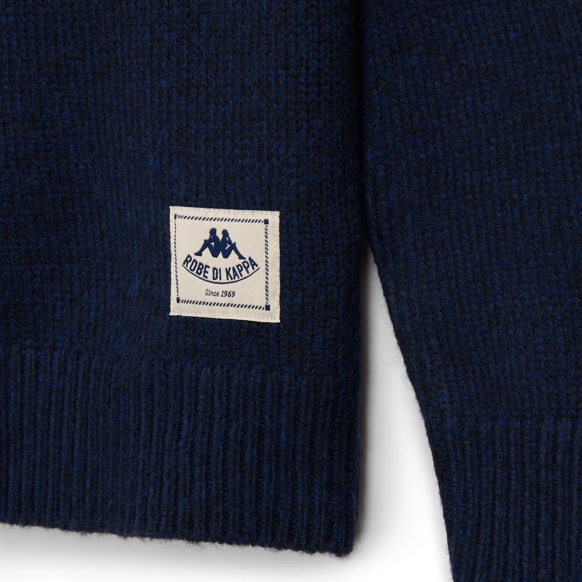 ORVO - KNITWEAR - Jumper - Man - BLUE IRIS - Image 3
