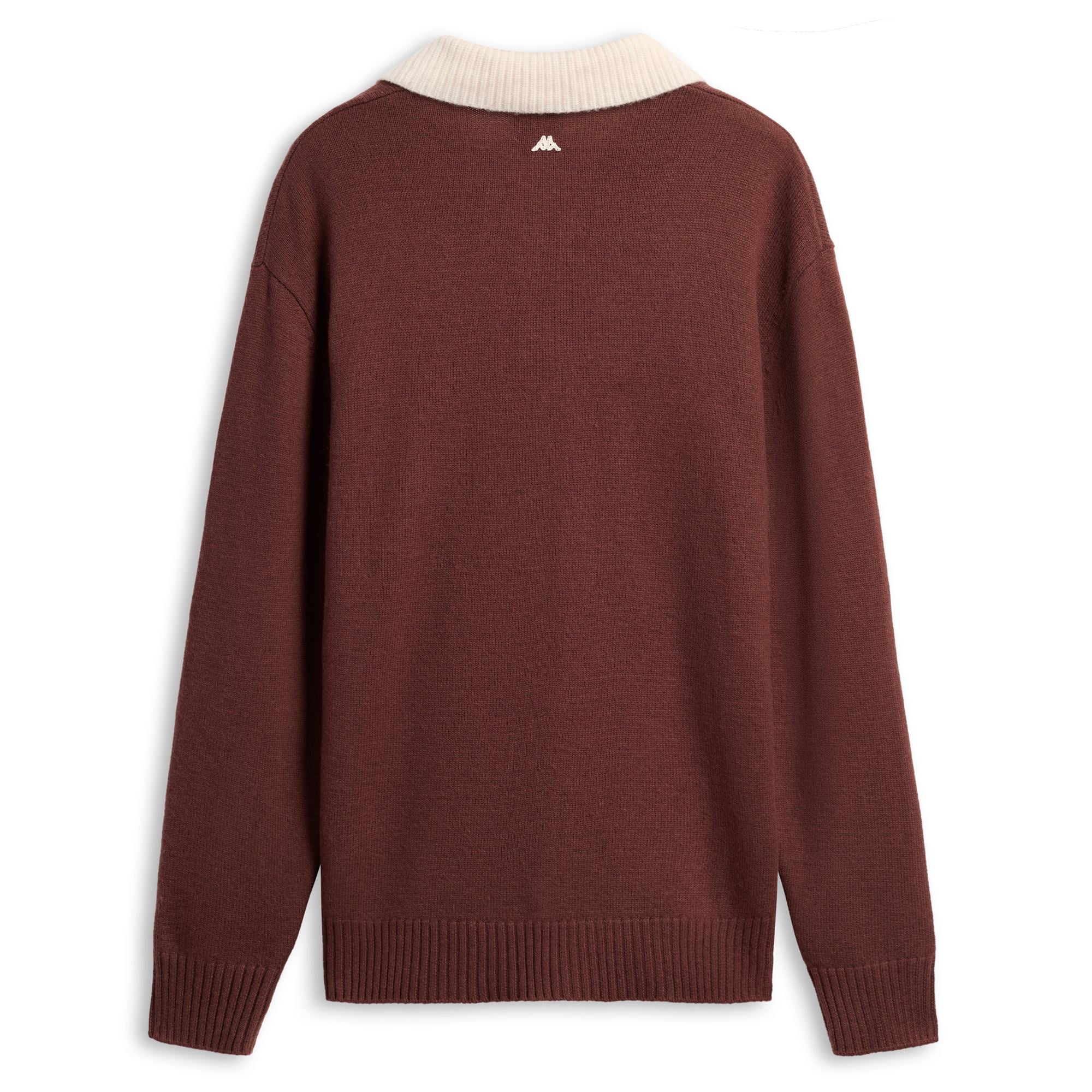 ROBE GIOVANI  LUSAKA - KNITWEAR - Polo - Man - BROWN LAB-RED CHERRY-BEIGE NATURAL - Image 2