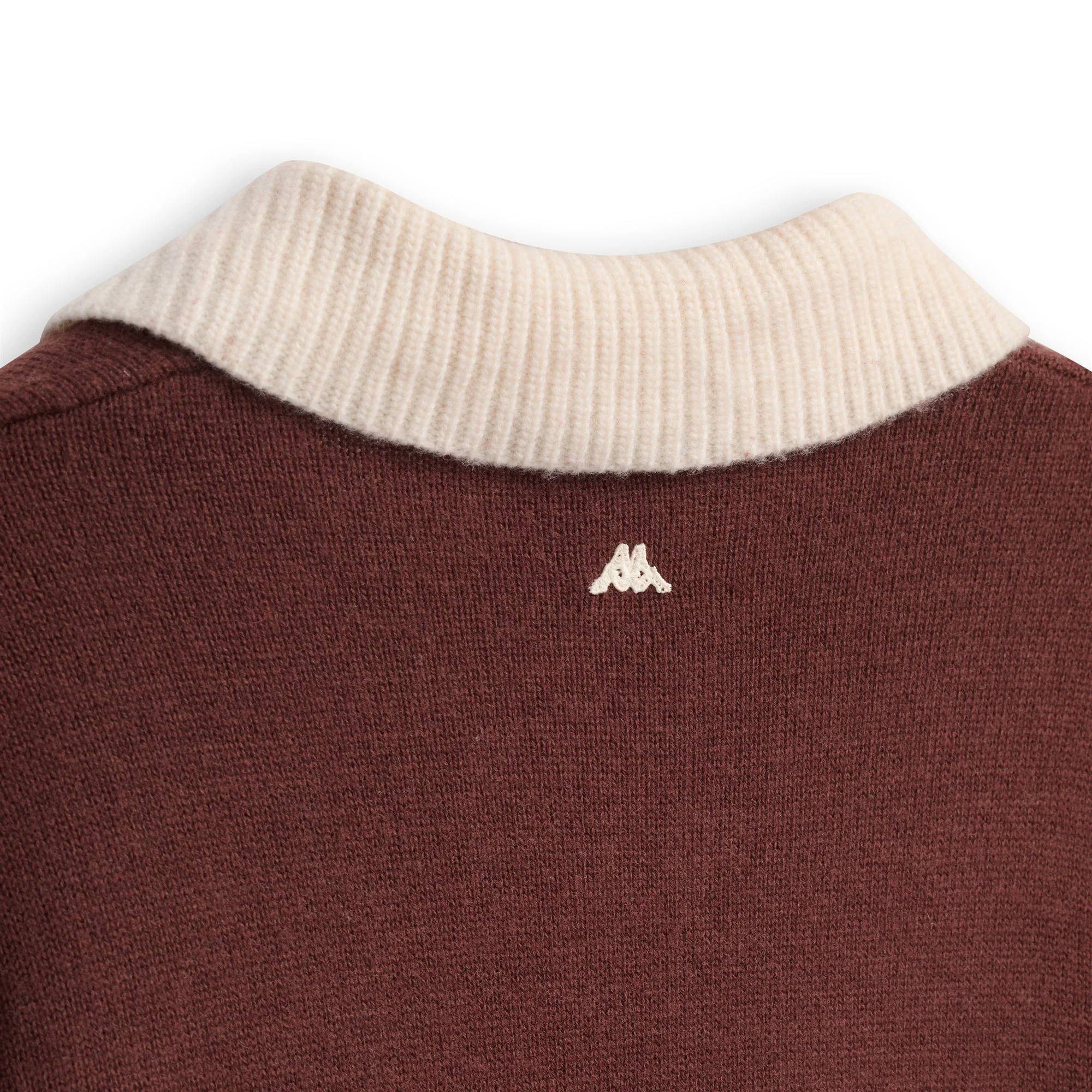 ROBE GIOVANI  LUSAKA - KNITWEAR - Polo - Man - BROWN LAB-RED CHERRY-BEIGE NATURAL - Image 3