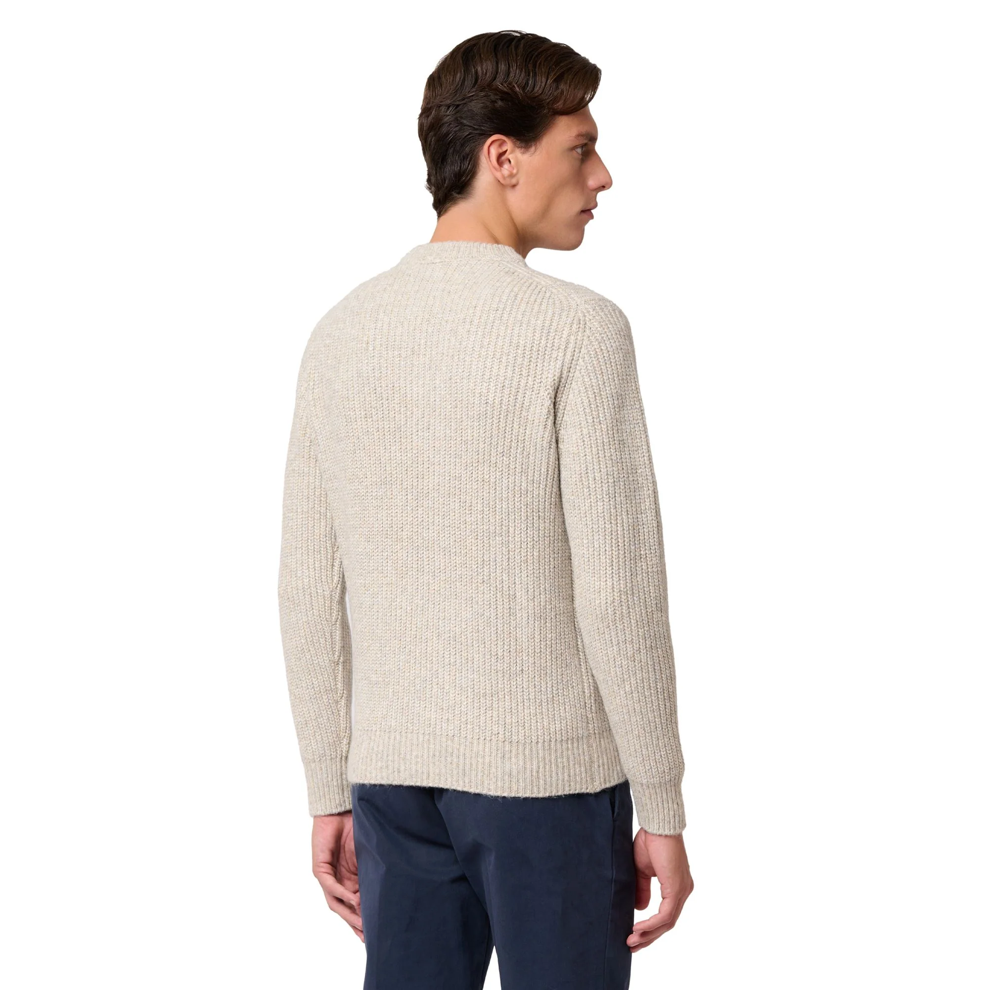 SANTERI - KNITWEAR - Jumper - Man - BEIGE CLAY - Image 5