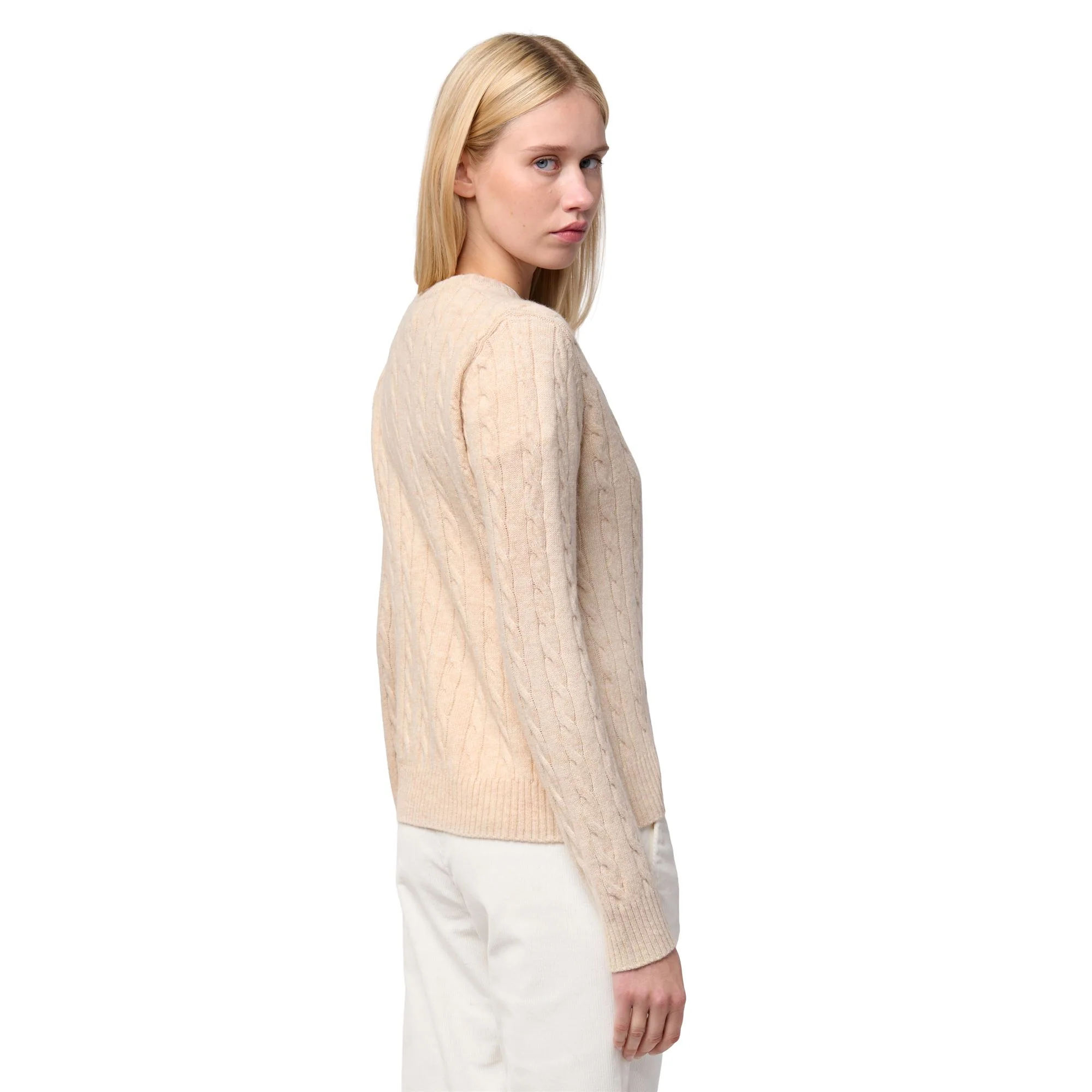 DHALIA - KNITWEAR - Cardigan - Woman - BEIGE CLAY - Image 5