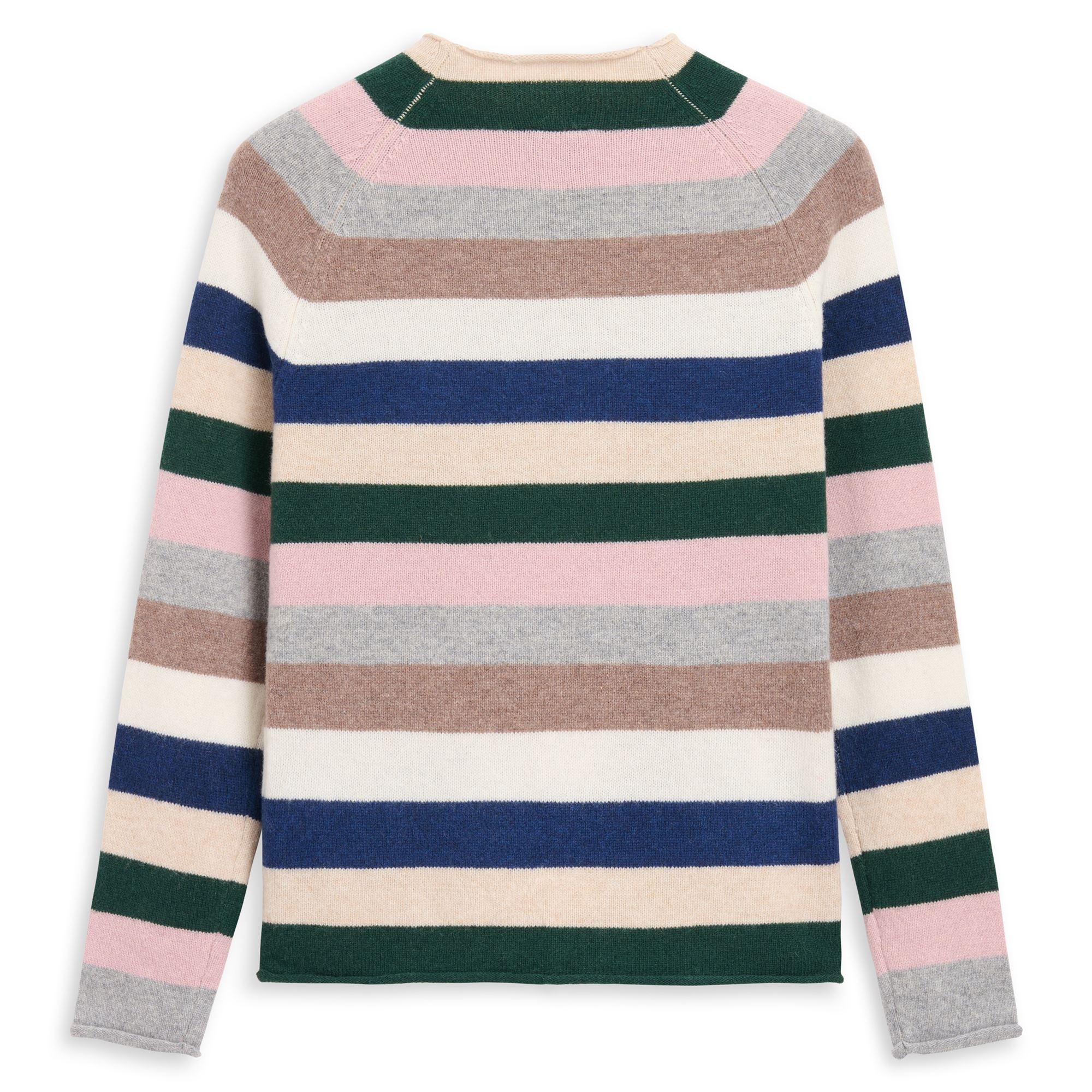 HILARY - KNITWEAR - Pull  Over - Woman - BEIGE CLAY-GREEN JUNE-PINK ZEPHYR-GREY FROST-BROWN NATURAL-WHITE NATURAL-BLUE IRIS - Image 2