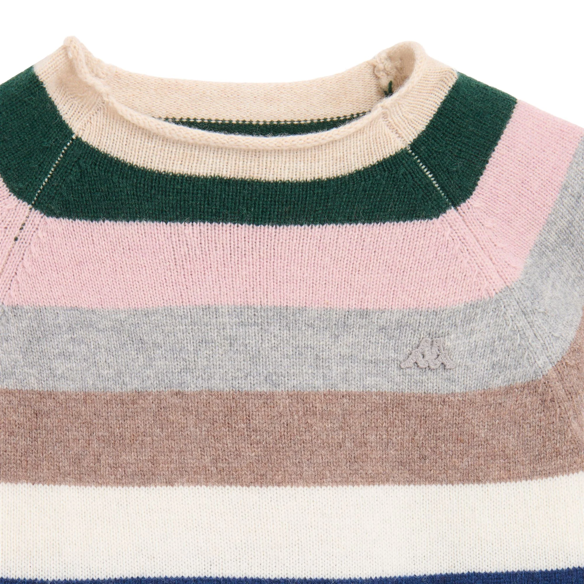 HILARY - KNITWEAR - Pull  Over - Woman - BEIGE CLAY-GREEN JUNE-PINK ZEPHYR-GREY FROST-BROWN NATURAL-WHITE NATURAL-BLUE IRIS - Image 3