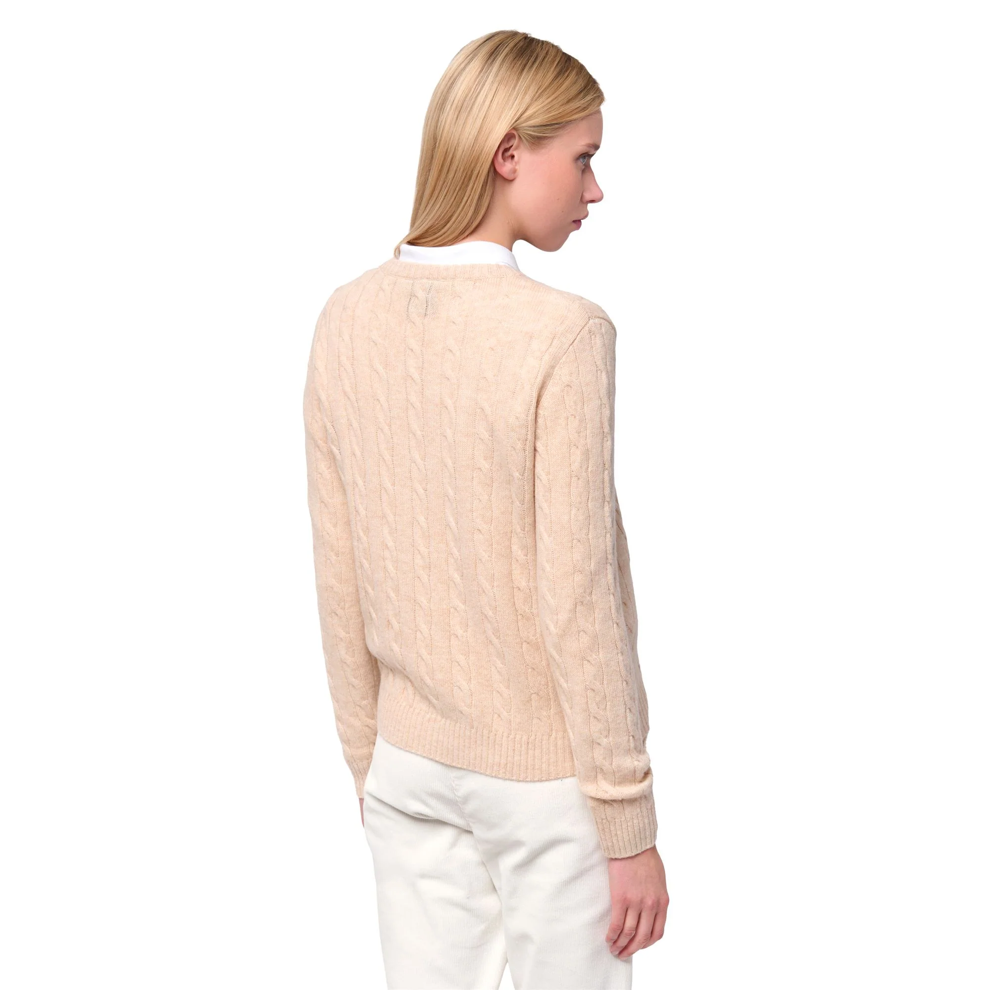 JOLIE - KNITWEAR - Pull  Over - Woman - BEIGE CLAY - Image 5