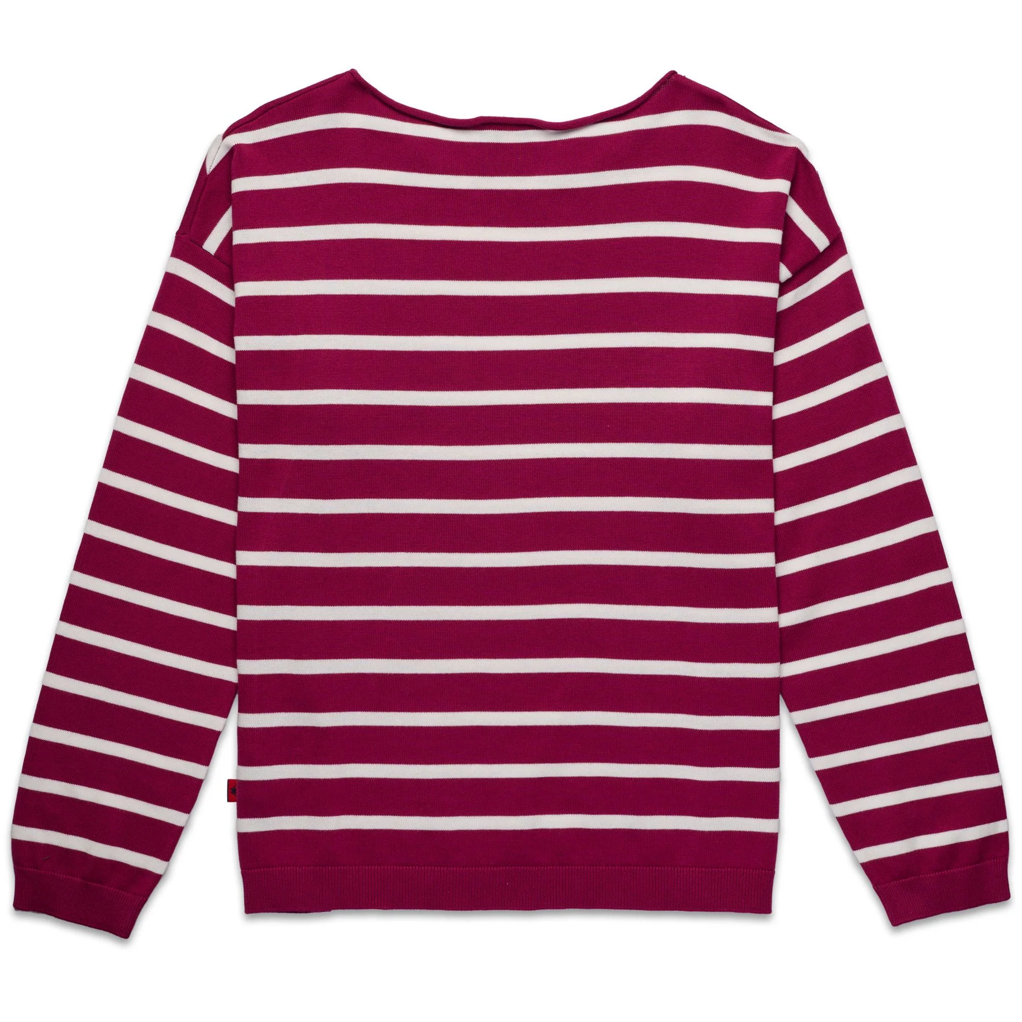 MALLORY - KNITWEAR - Pull  Over - Woman - VIOLET RASPBERRY-WHITE NATURAL - Image 2