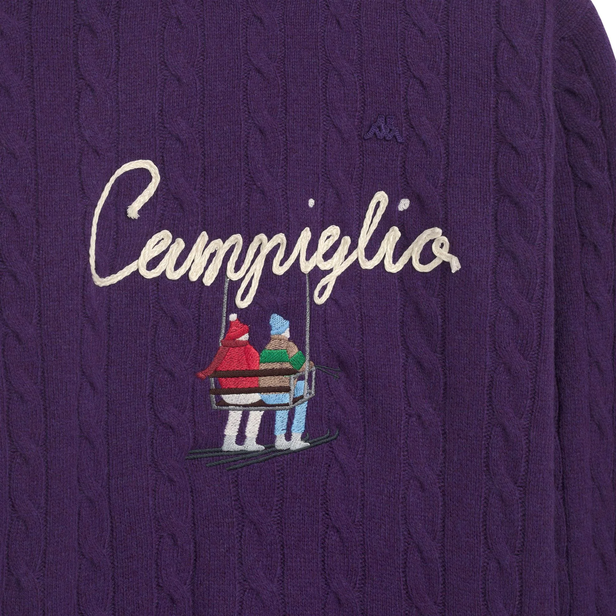 MARETA - KNITWEAR - Pull  Over - Woman - CAMPIGLIO-VIOLET HELIOTROPE - Image 3