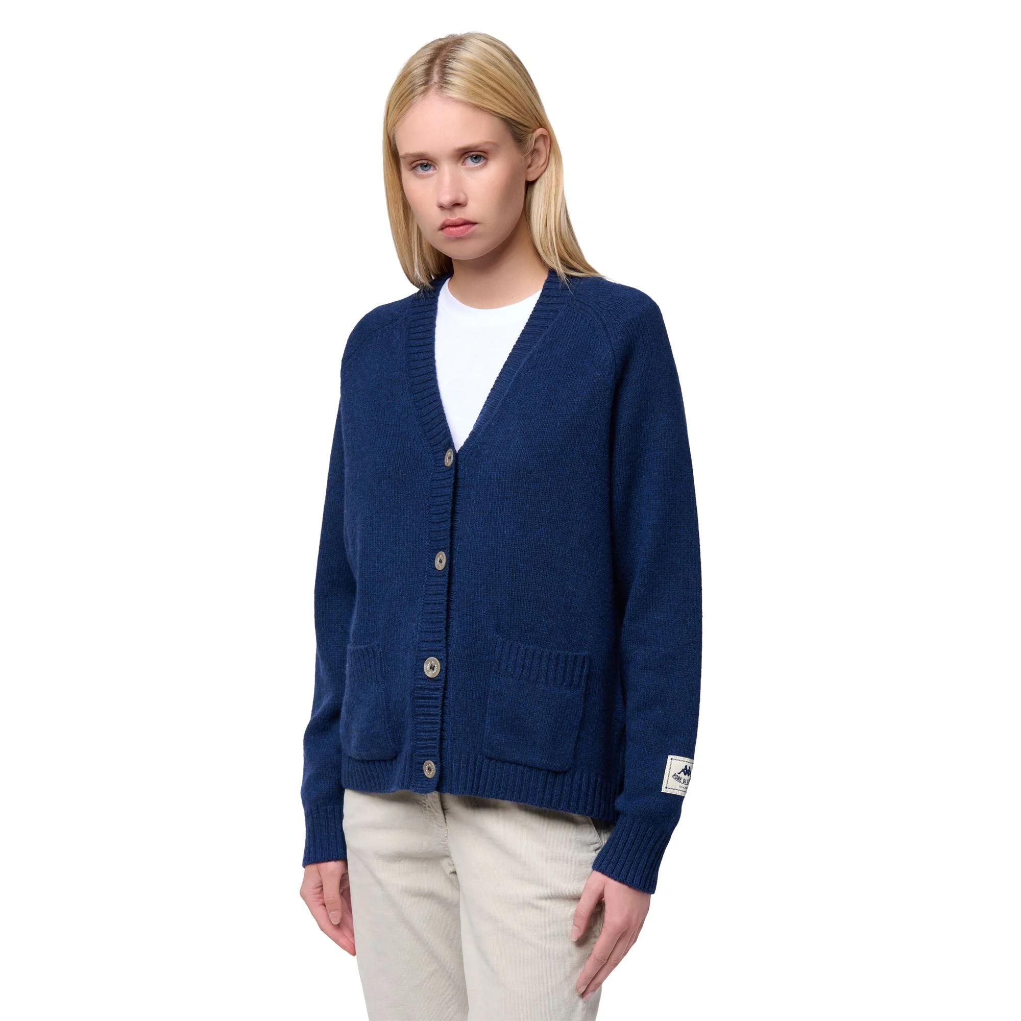 MARION - KNITWEAR - Cardigan - Woman - BLUE IRIS