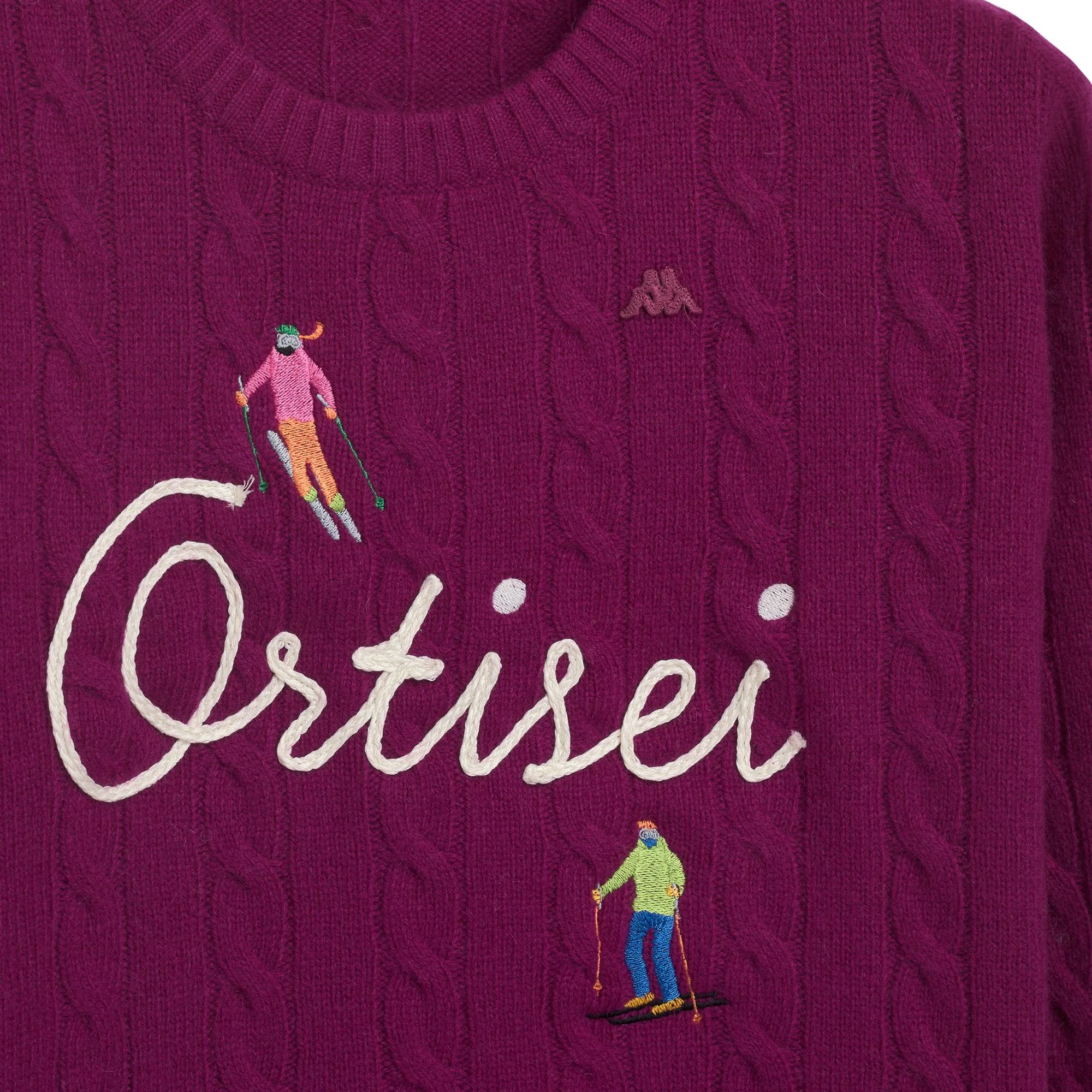 MULES - KNITWEAR - Pull Over - Woman - ORTISEI-VIOLET RASPBERRY - Image 3