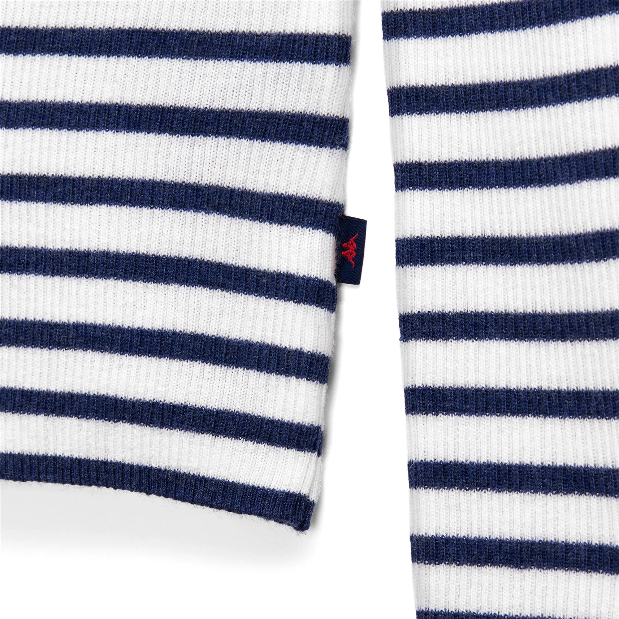 SOFI - KNITWEAR - Pull  Over - Woman - WHITE NATURAL-BLUE IRIS - Image 3
