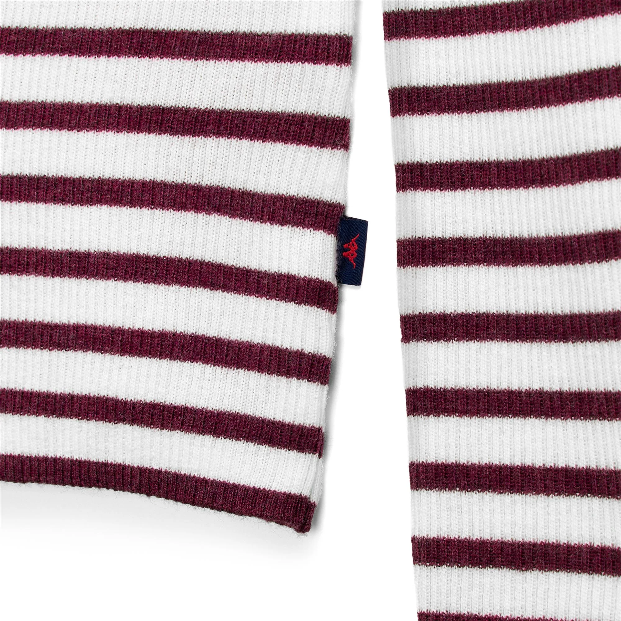 SOFI - KNITWEAR - Pull  Over - Woman - WHITE NATURAL-RED POMEGRANATE - Image 3
