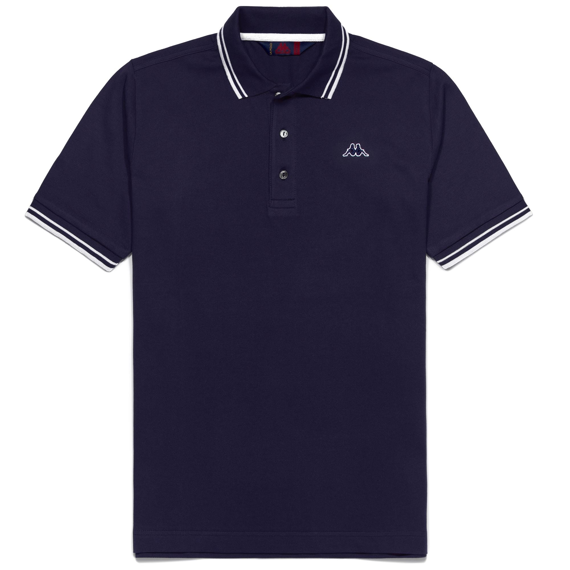 LIVINGSTON - La polo Robe di Kappa - Polo - Man - NAVY-WHITE