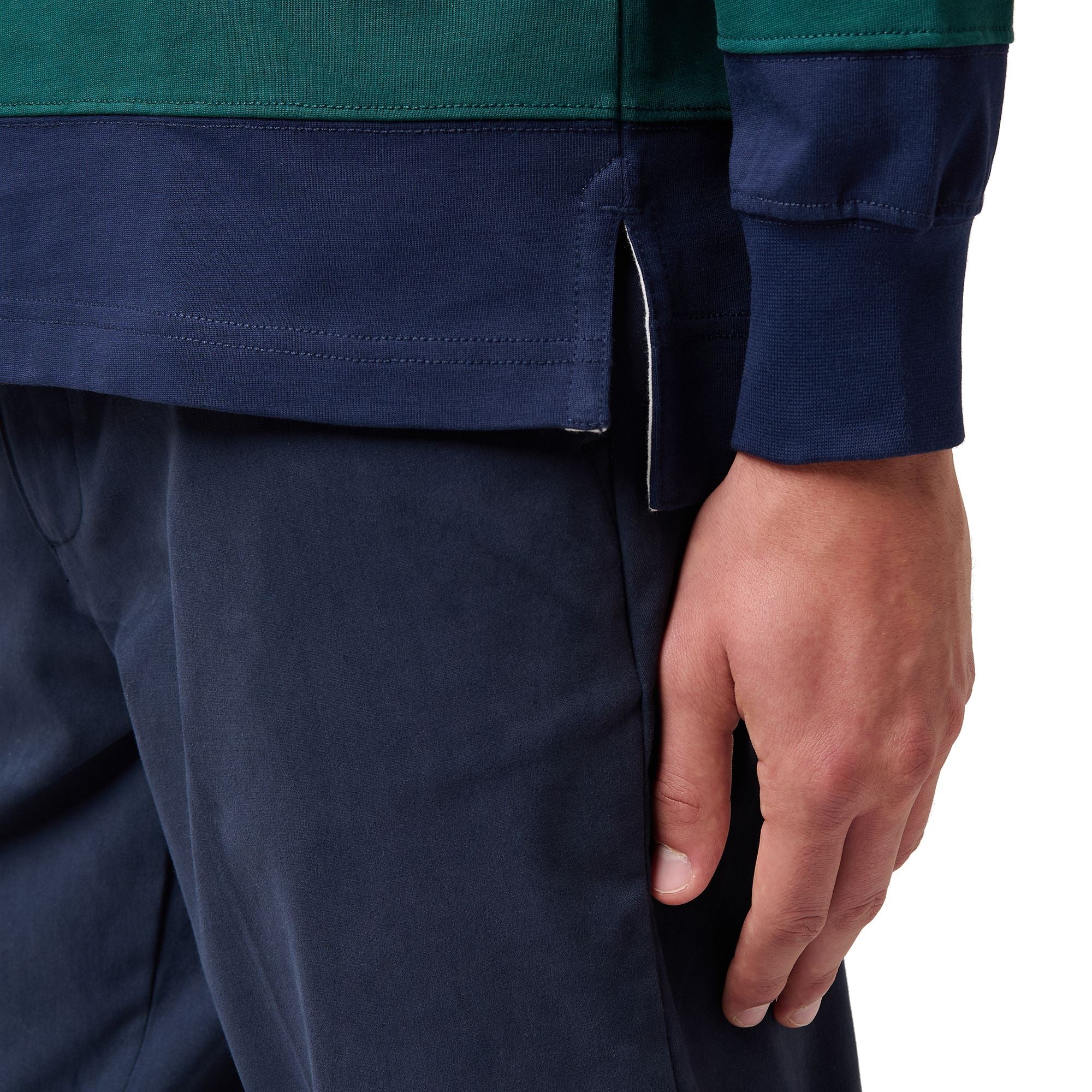 NEW CASPER - La polo Robe di Kappa - Polo - Man - BLUE IRIS-GREEN JUNE - Image 6
