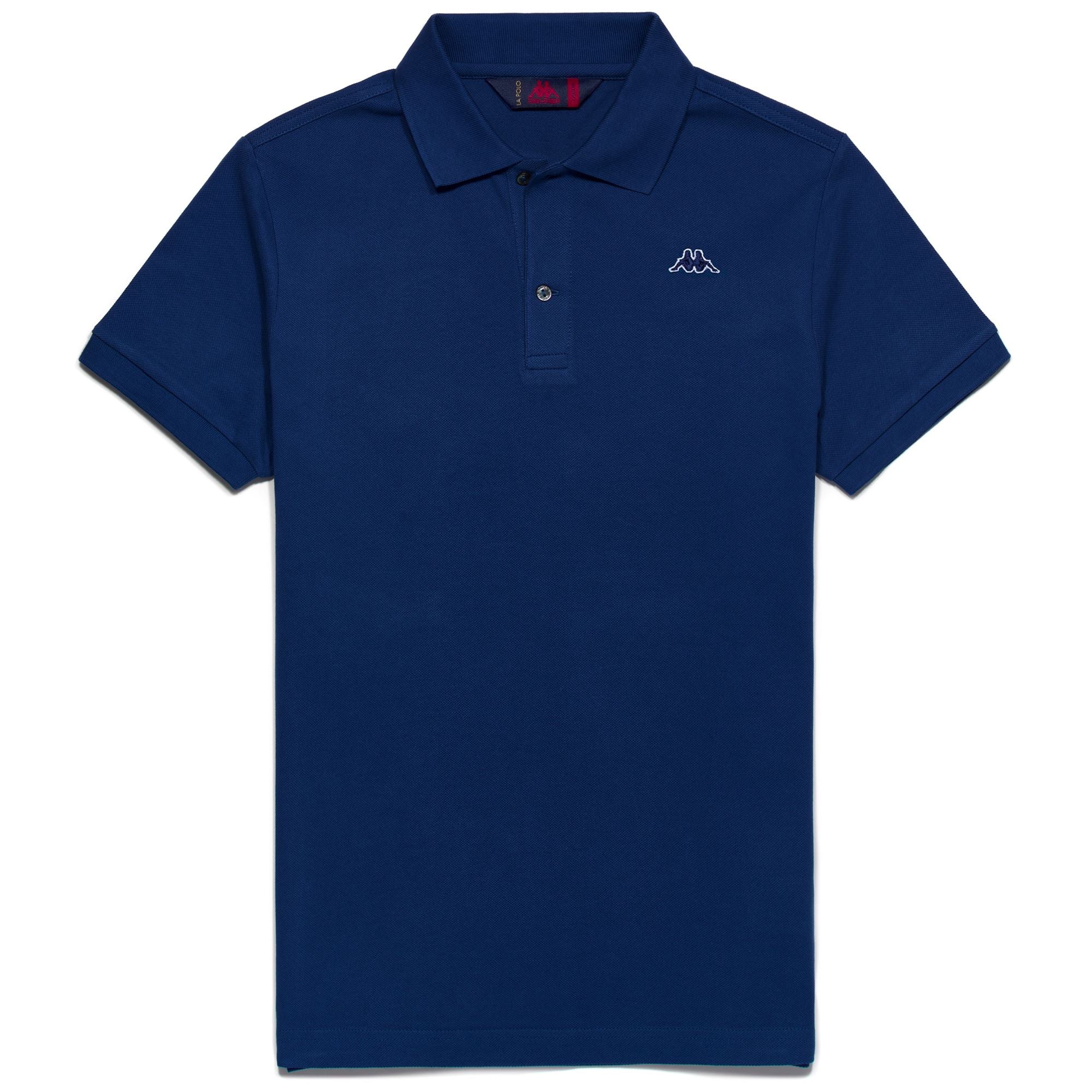 WILLIAM - La polo Robe di Kappa - Polo - Man - BLUE MD COBALT
