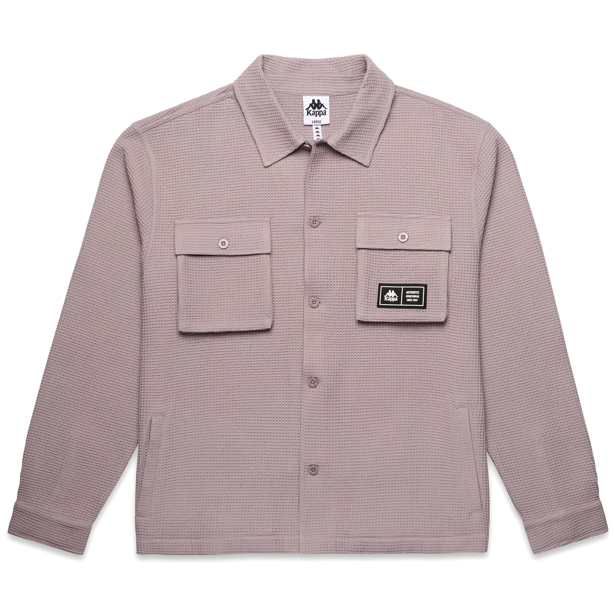 AUTHENTIC     NADIR - OVERSHIRT - CLASSIC - Man - GREY LT