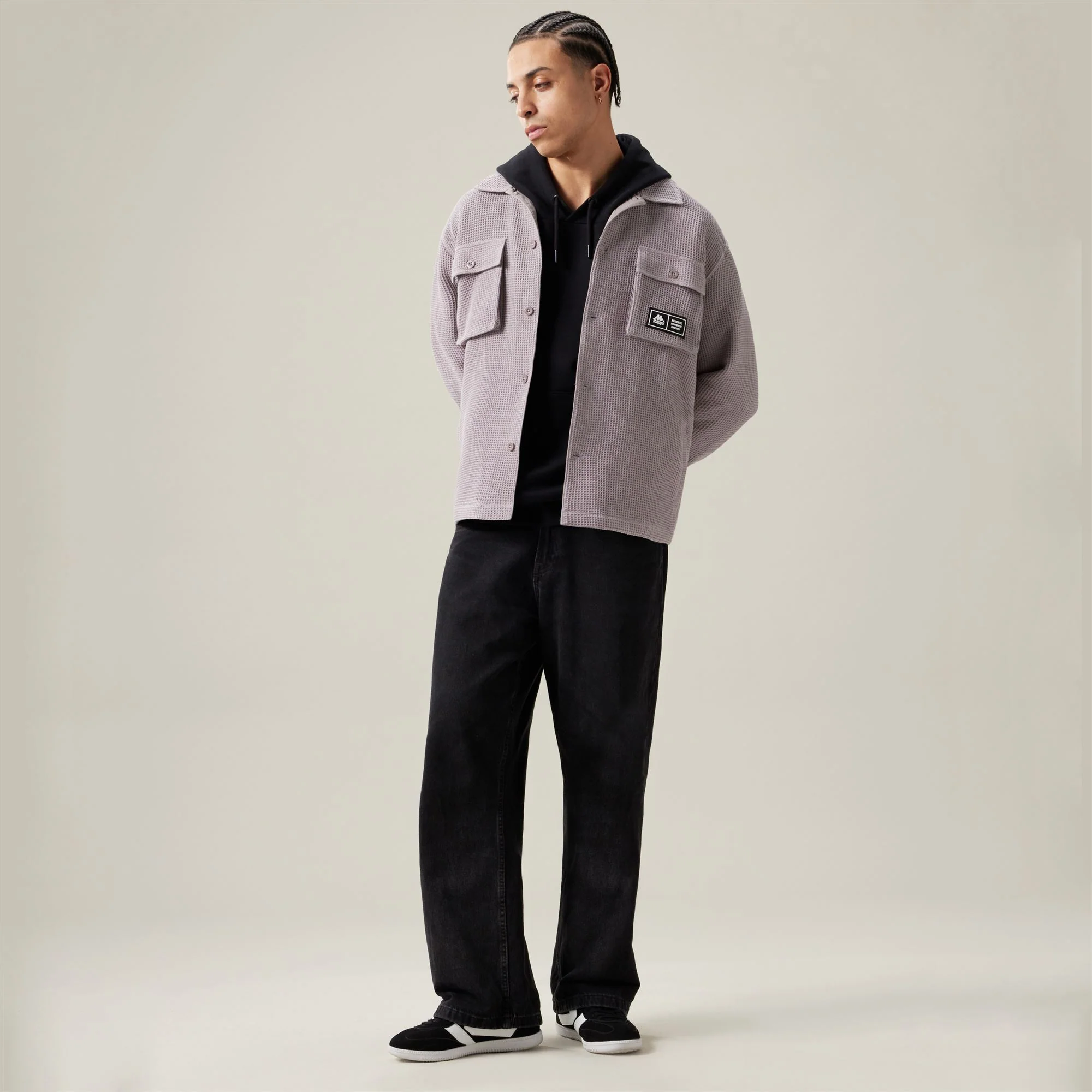 AUTHENTIC     NADIR - OVERSHIRT - CLASSIC - Man - GREY LT - Image 4