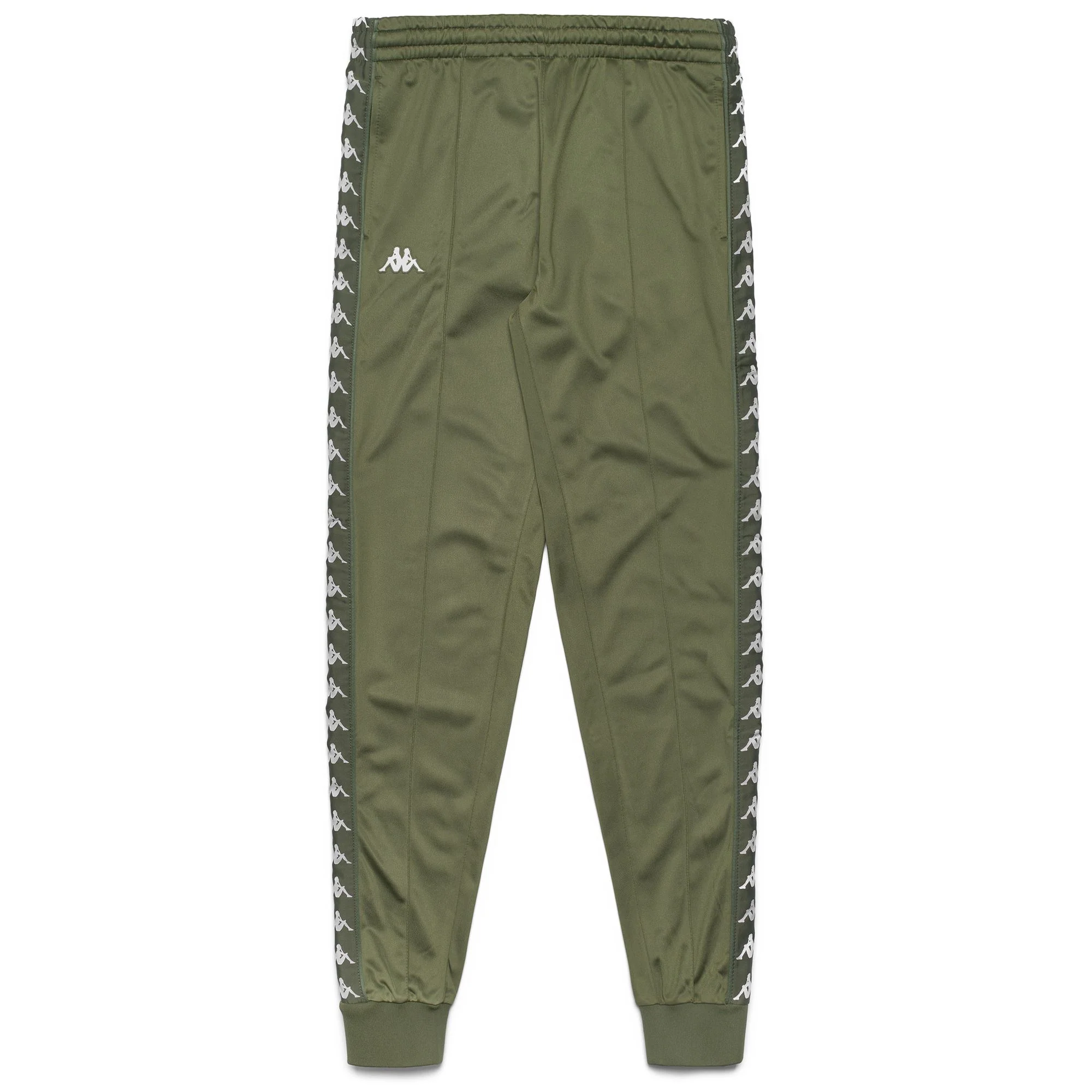 222 BANDA    RASTORIA SLIM - Pants - Sport Trousers - Man - GREEN PARSLEY-WHITE